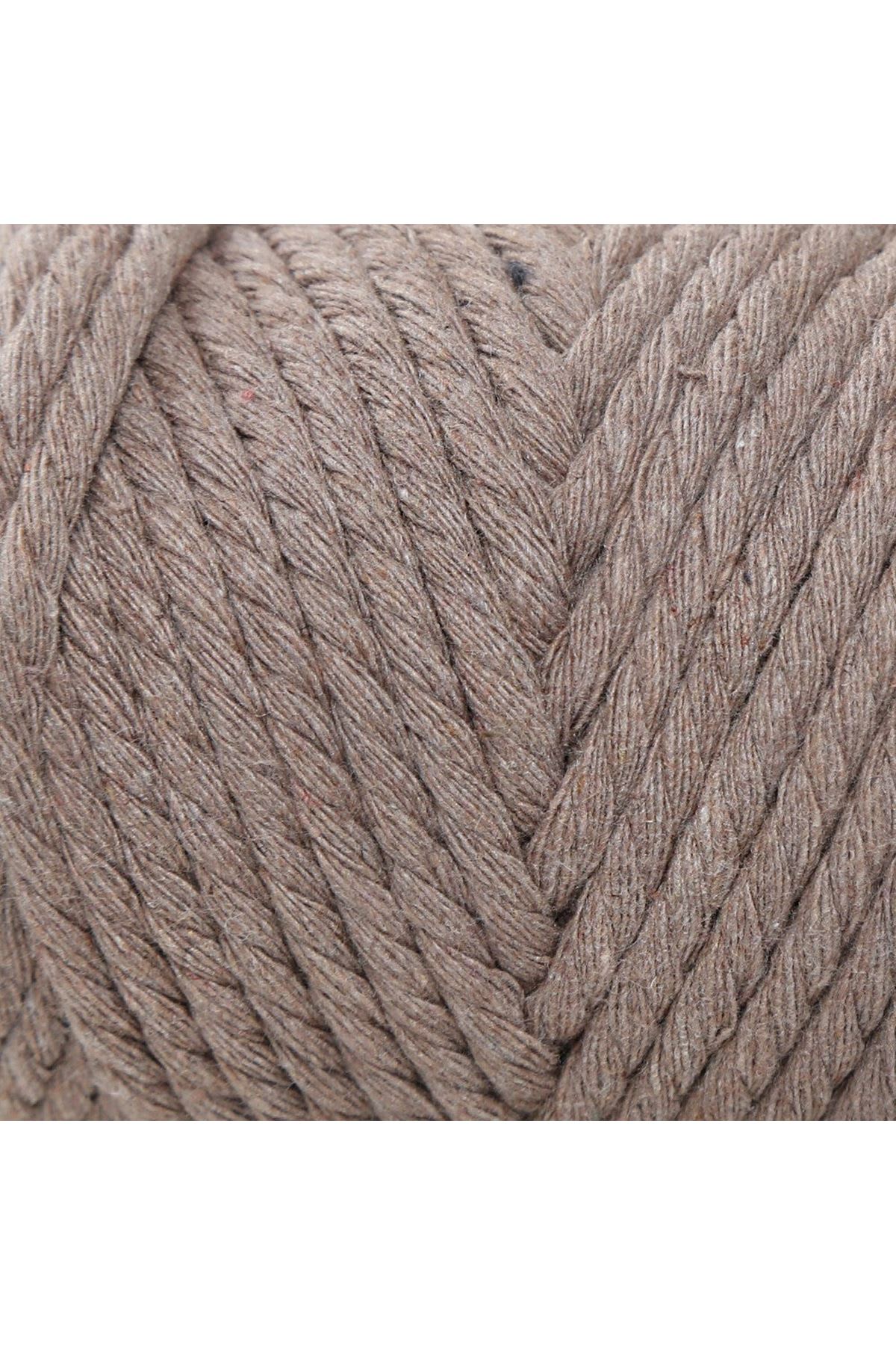 Loren Decor 3 Büküm Makrome İpi Vizon  - L143