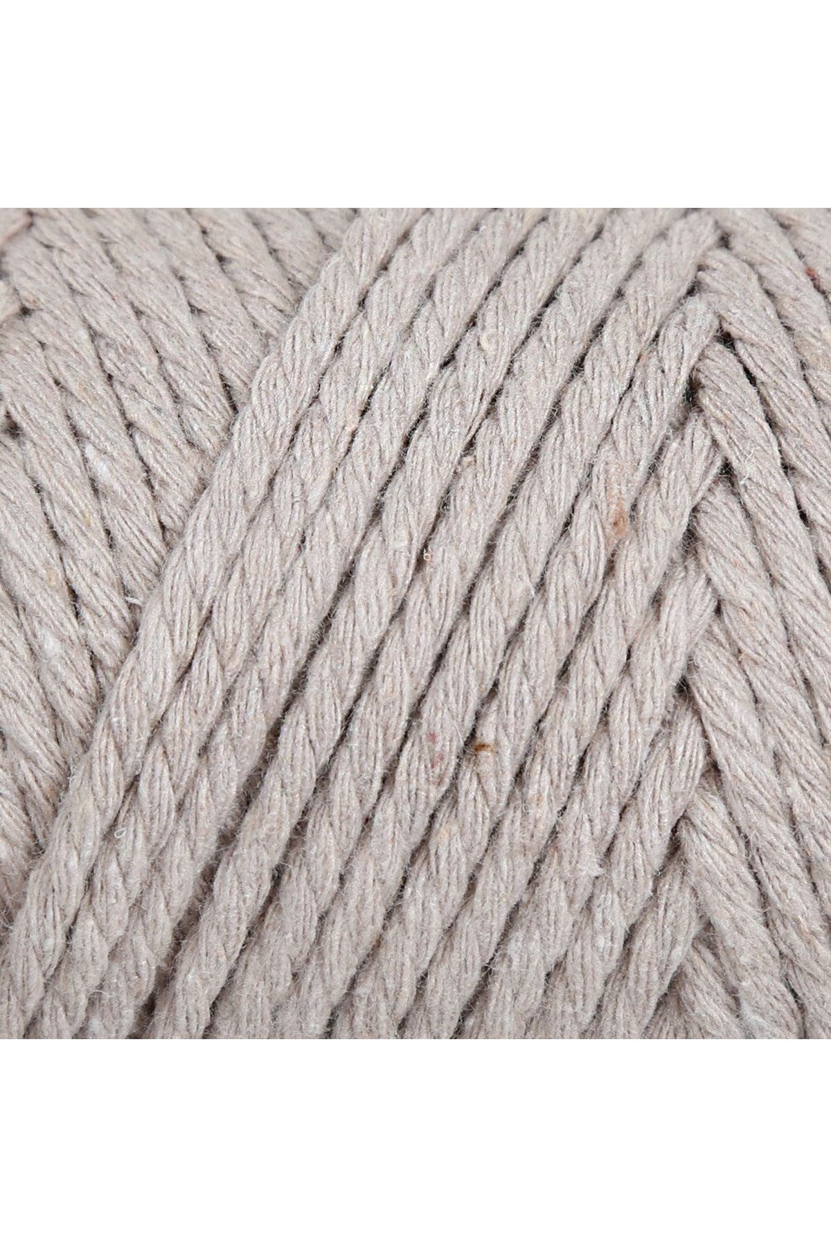 Loren Decor Slim 3 Büküm Makrome İpi Bej - L049