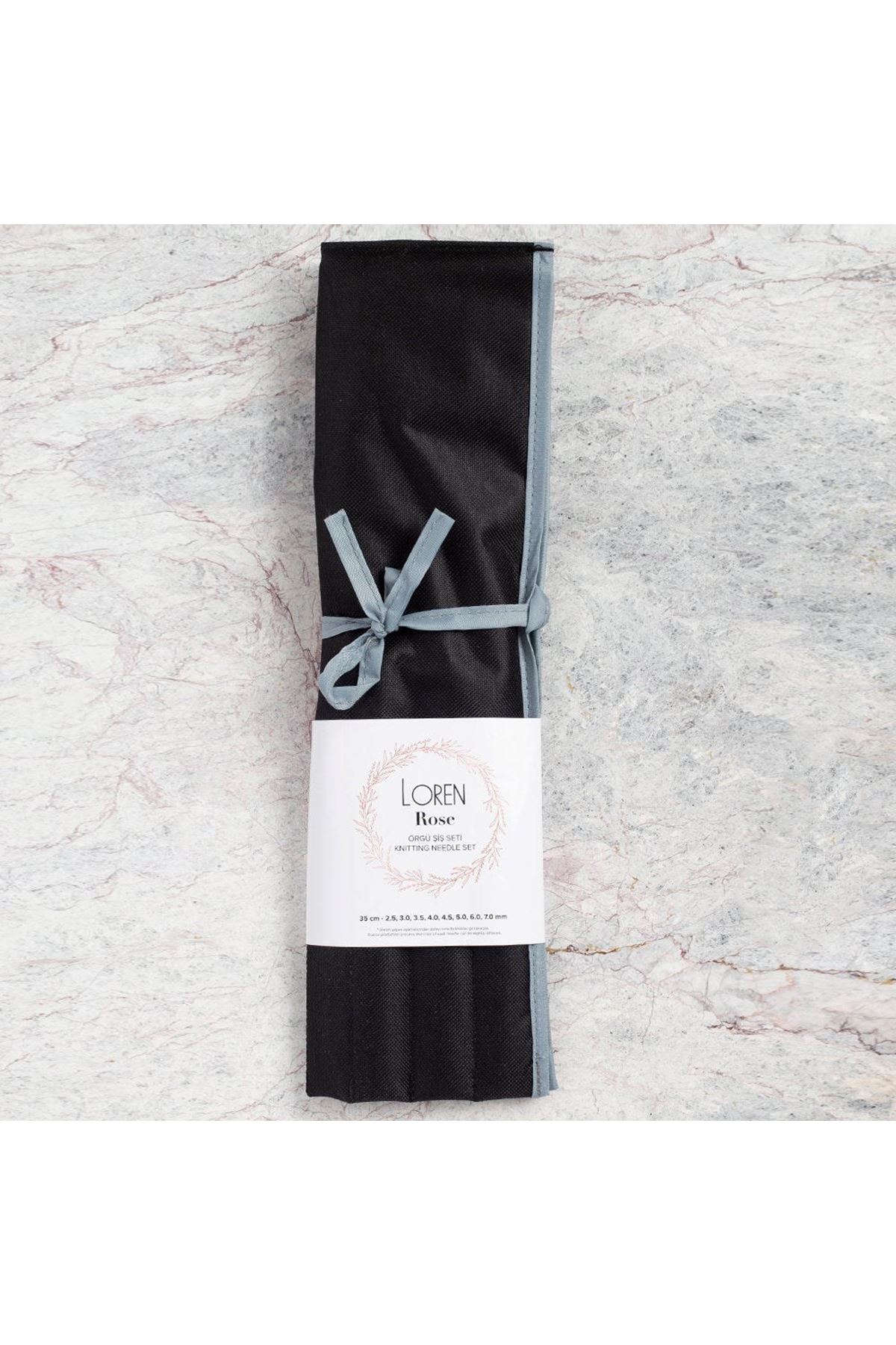 Loren Rose 35cm Örgü Şişi Seti