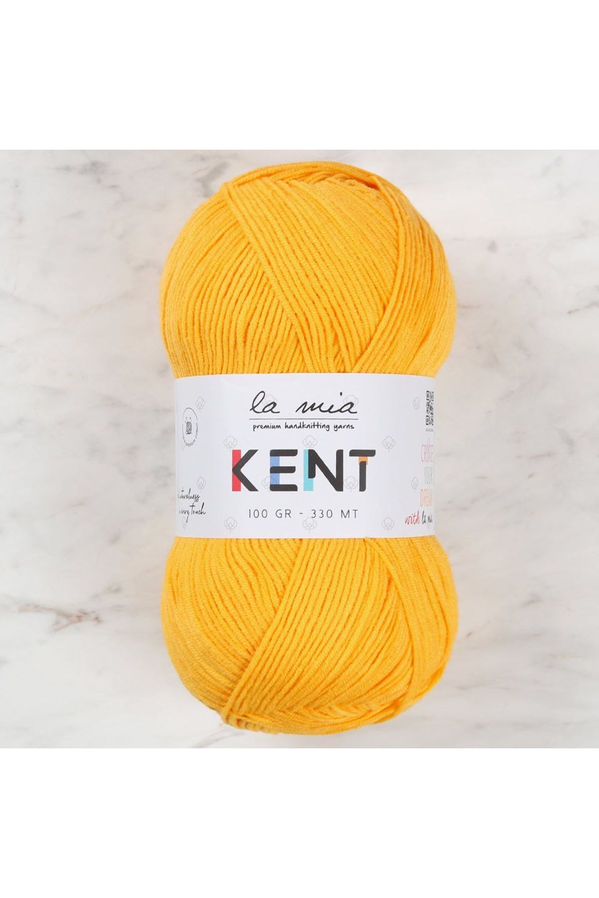 La Mia Kent Sarı El Örgü İpi - L037