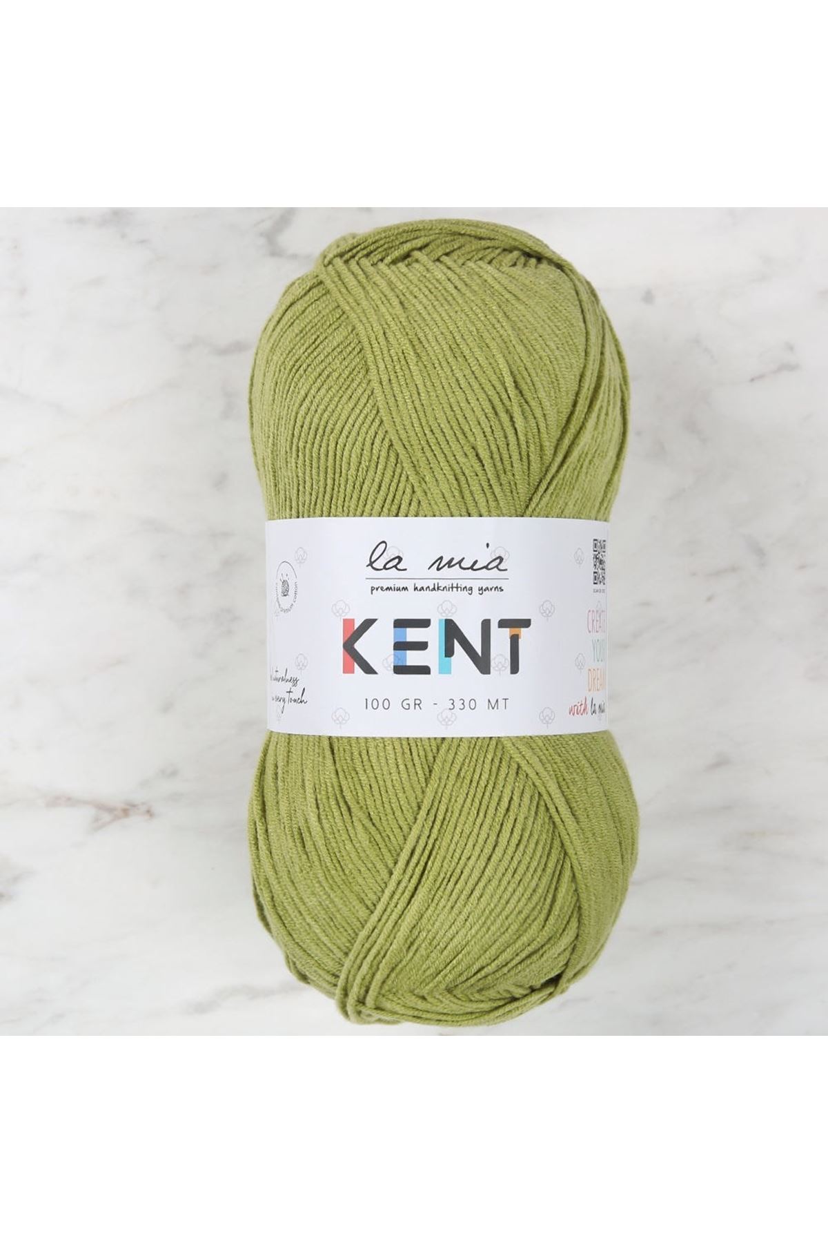 La Mia Kent Yeşil El Örgü İpi - L024