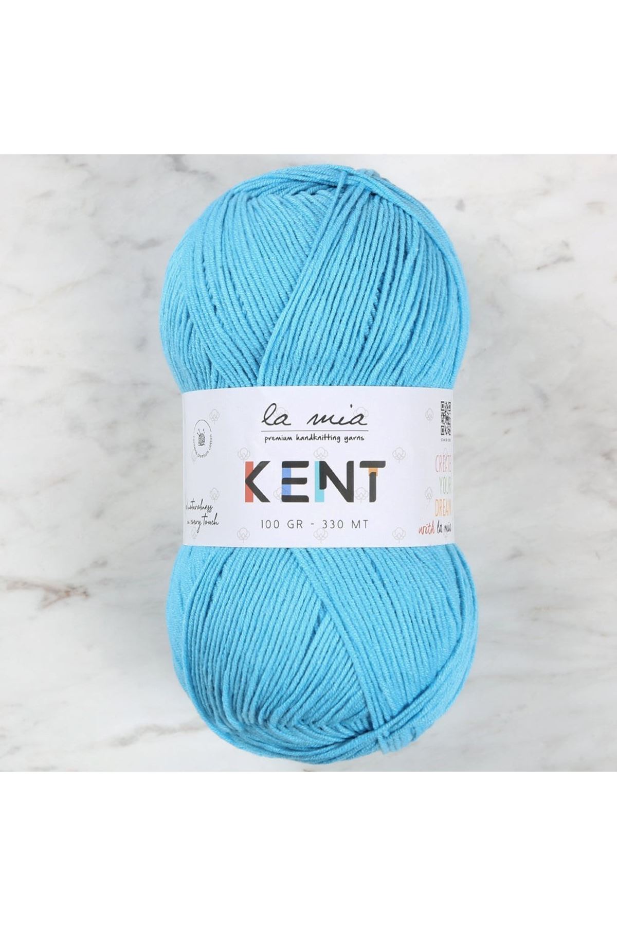 La Mia Kent Turkuaz El Örgü İpi - L123