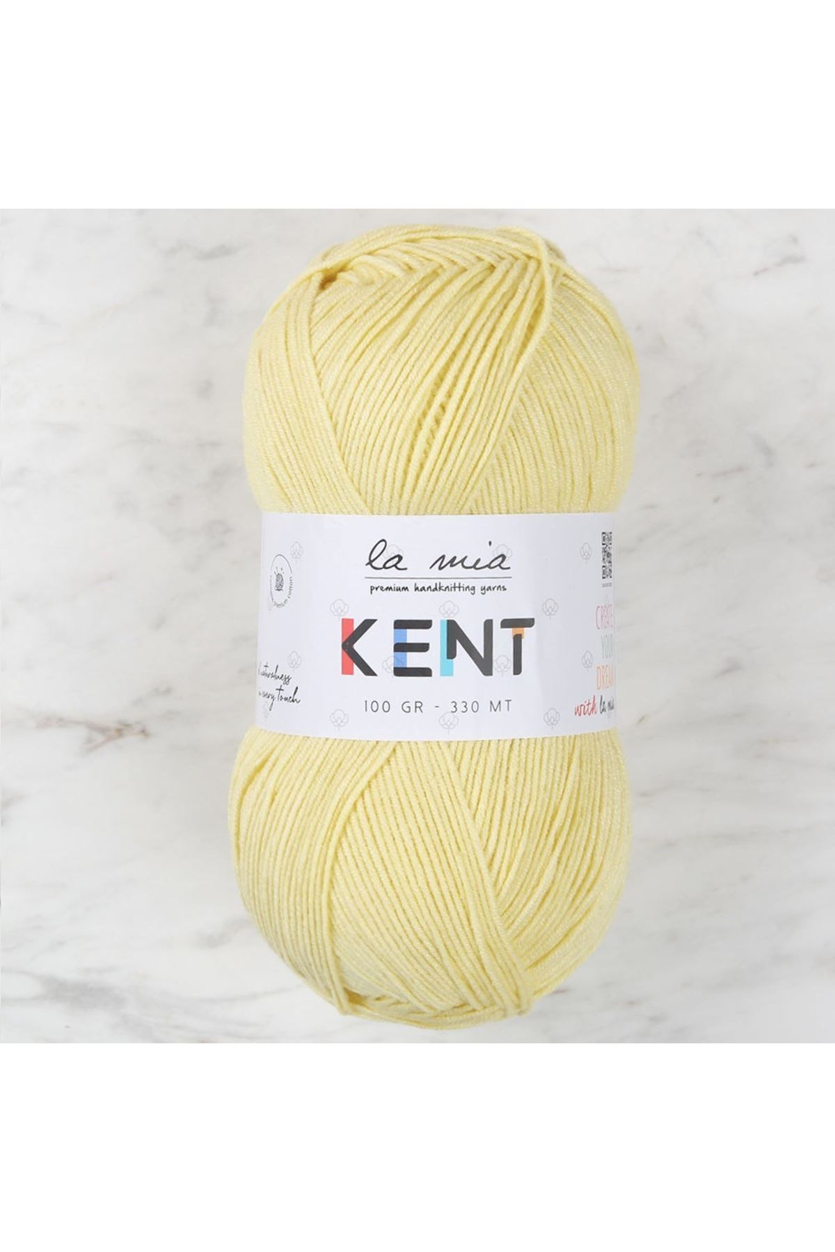 La Mia Kent Sarı El Örgü İpi - L043