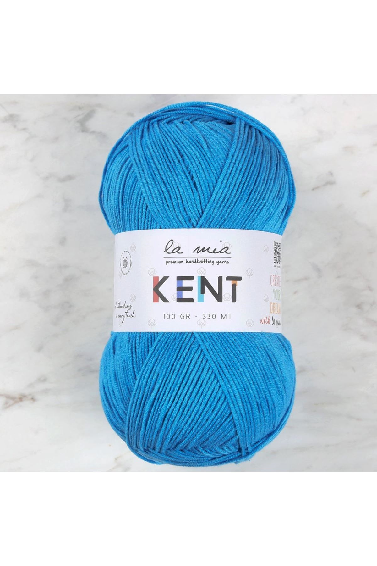La Mia Kent Turkuaz El Örgü İpi - L125