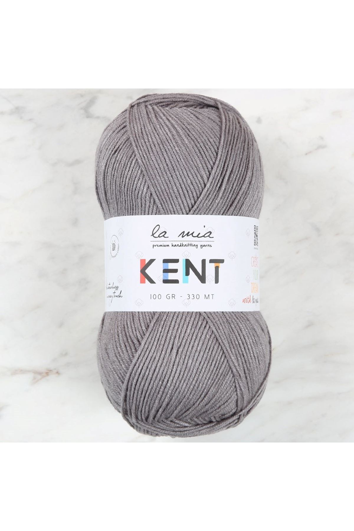 La Mia Kent Gri El Örgü İpi - L112