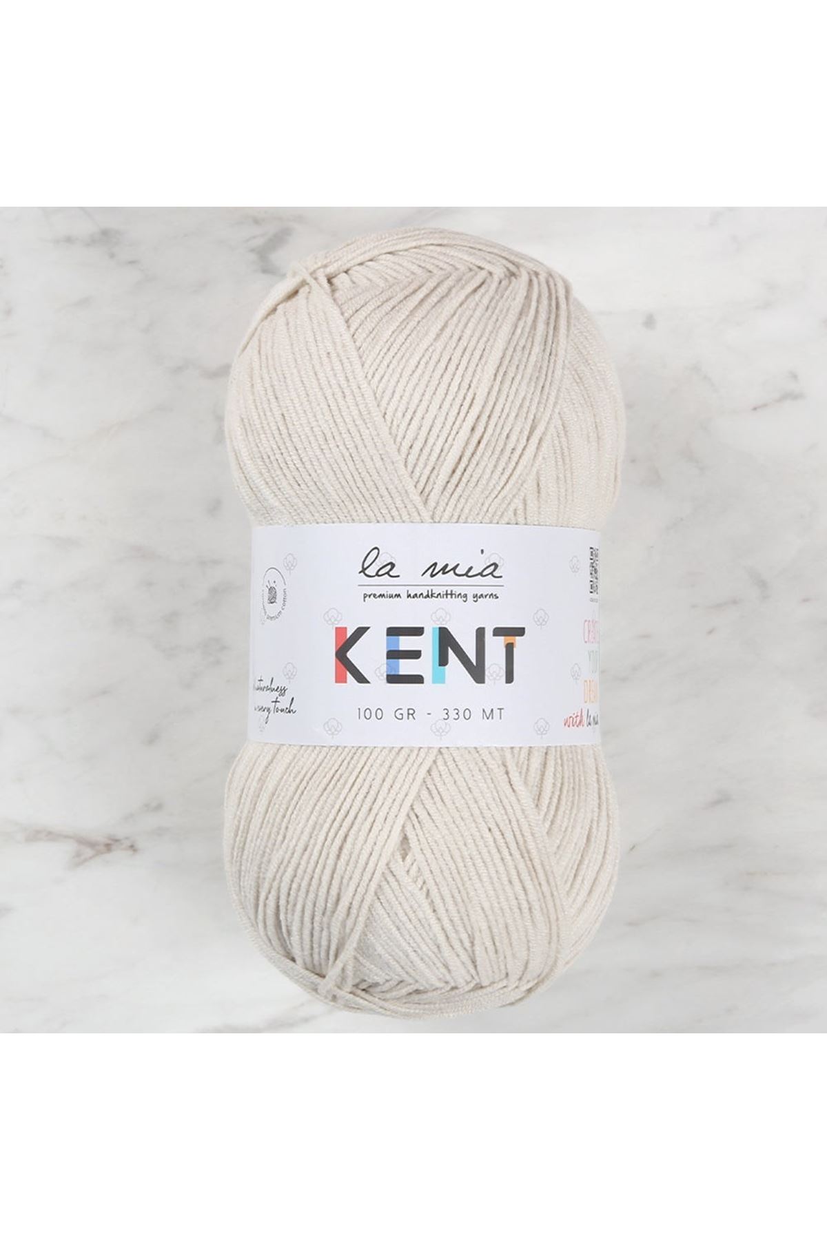 La Mia Kent Krem El Örgü İpi - L002