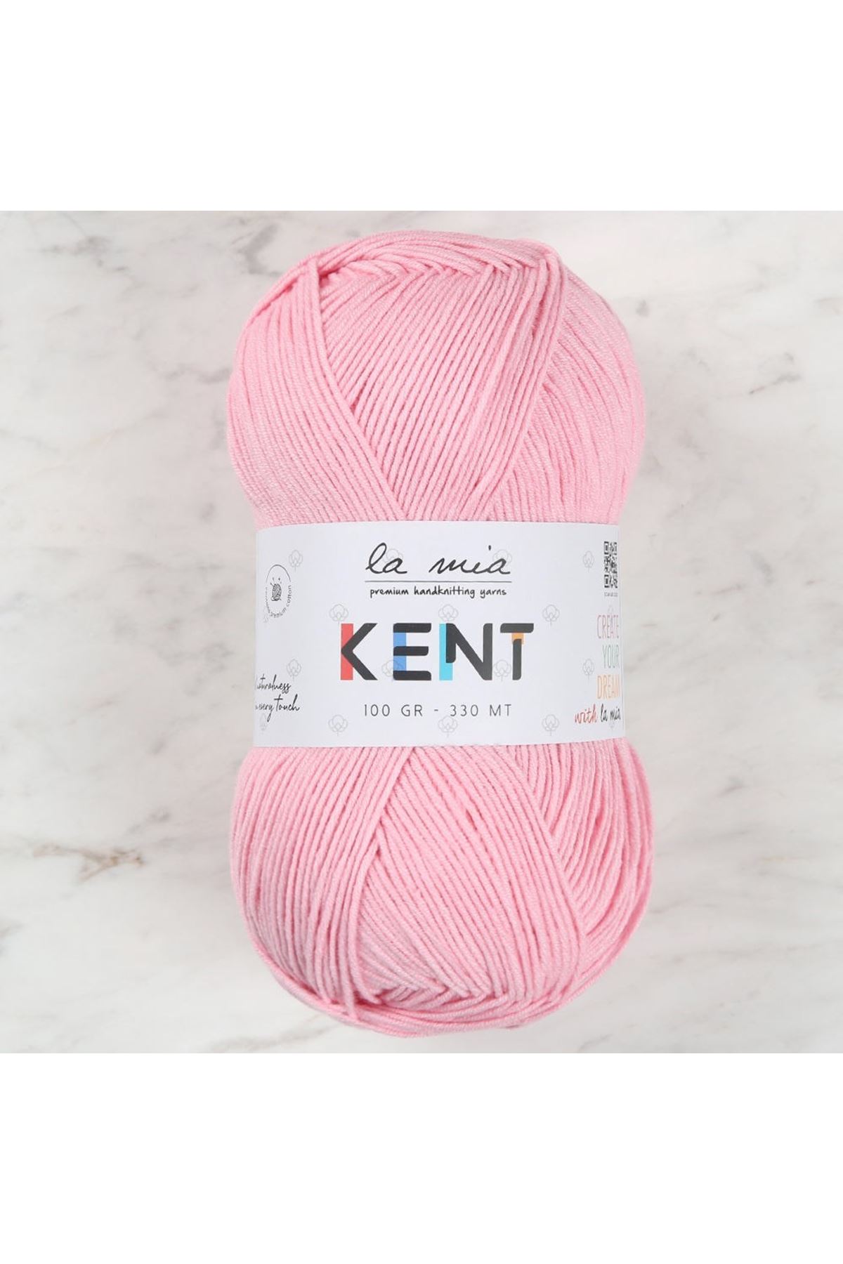 La Mia Kent Pembe El Örgü İpi - L040