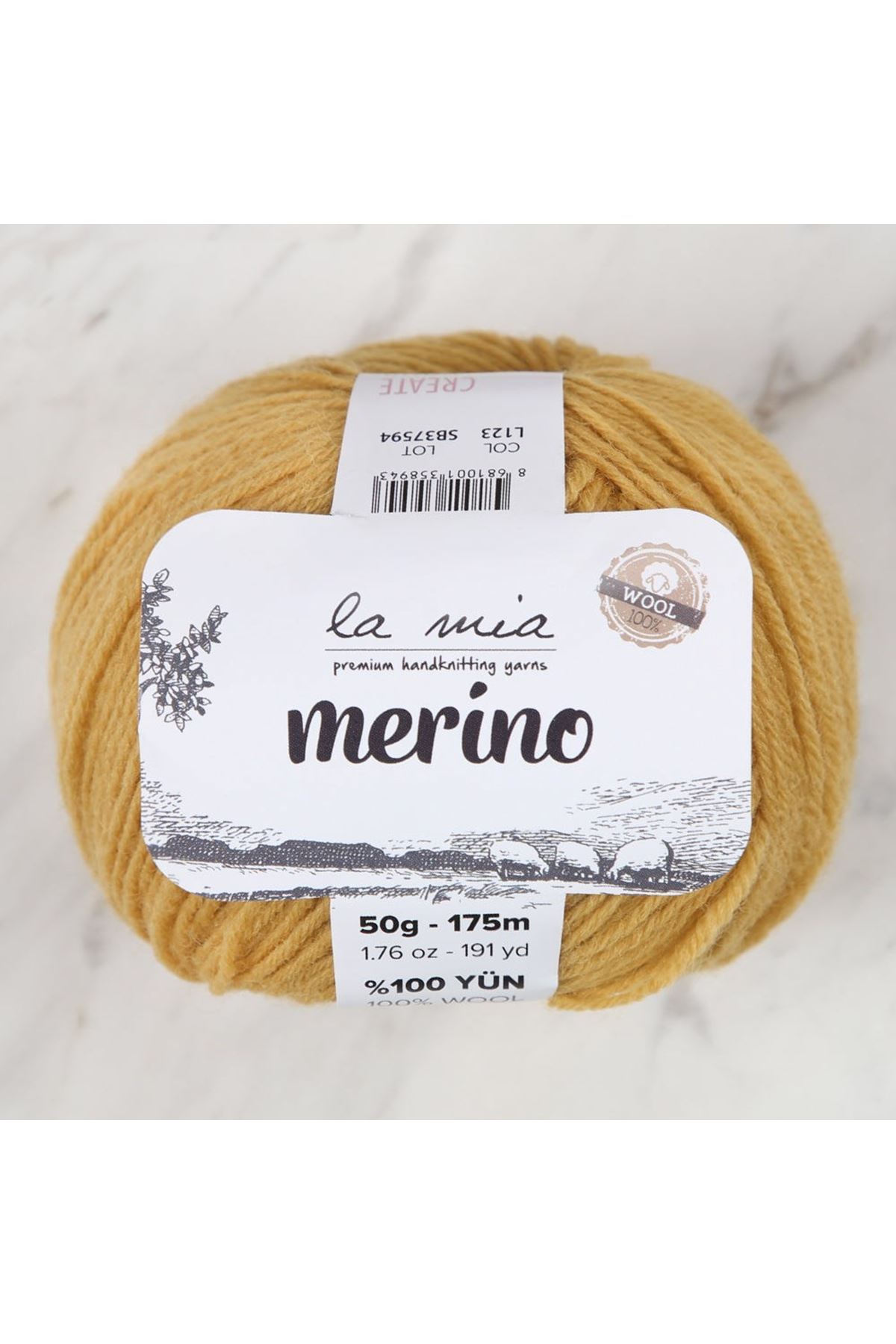 La Mia Merino Hardal El Örgü İpi - L123