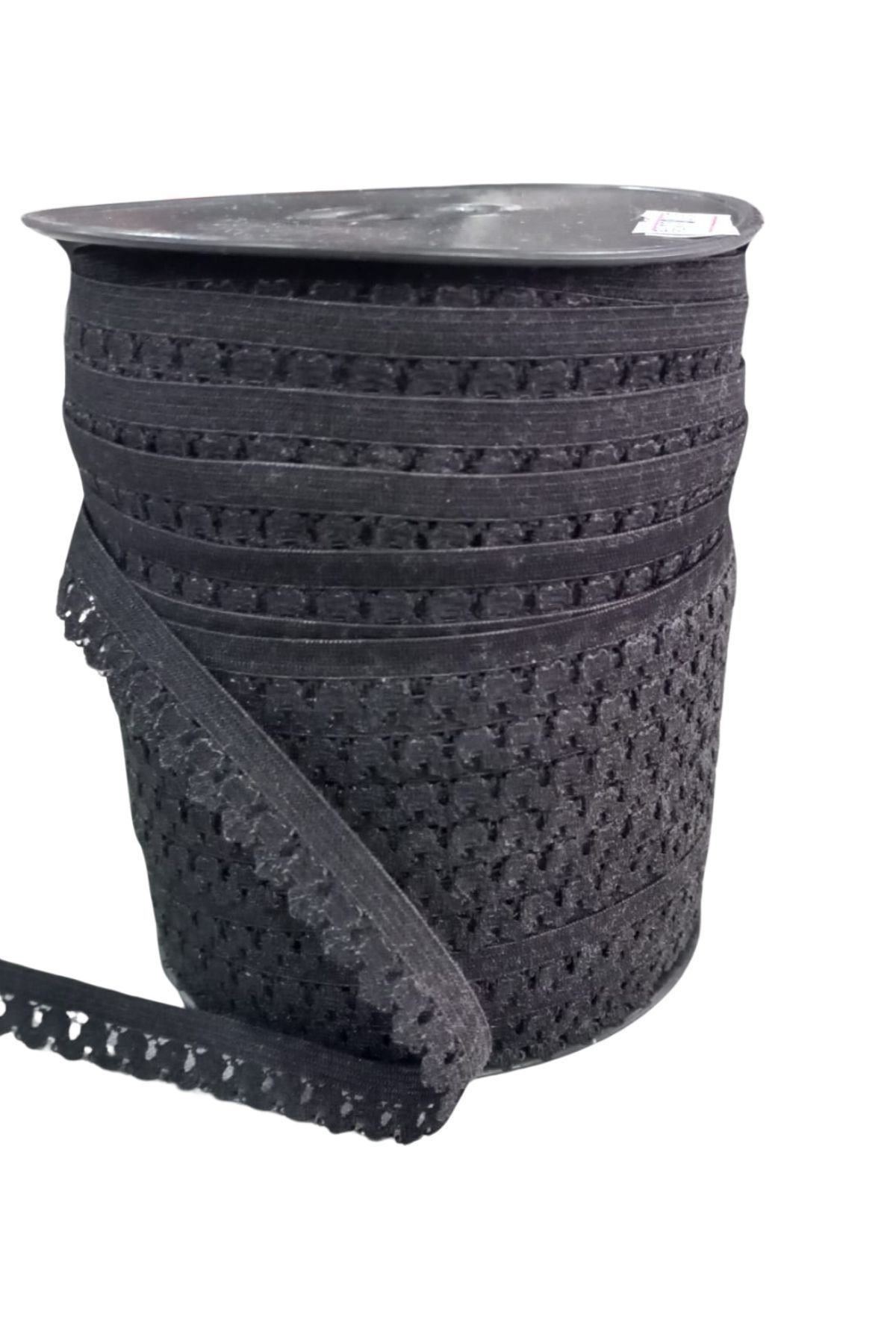 Çamaşır Askısı Şerit En 1 Cm Siyah 5 Metre