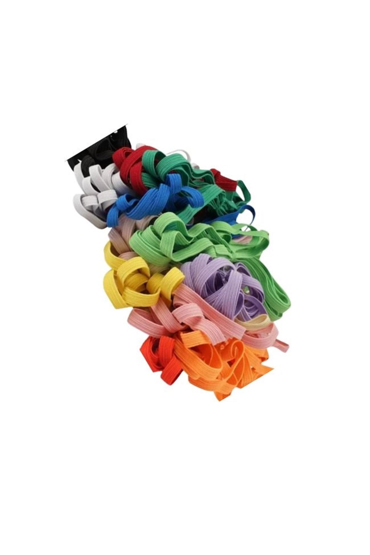 Çamaşır Lastiği Düz 1 Cm  75 Metre 1 Top Turuncu