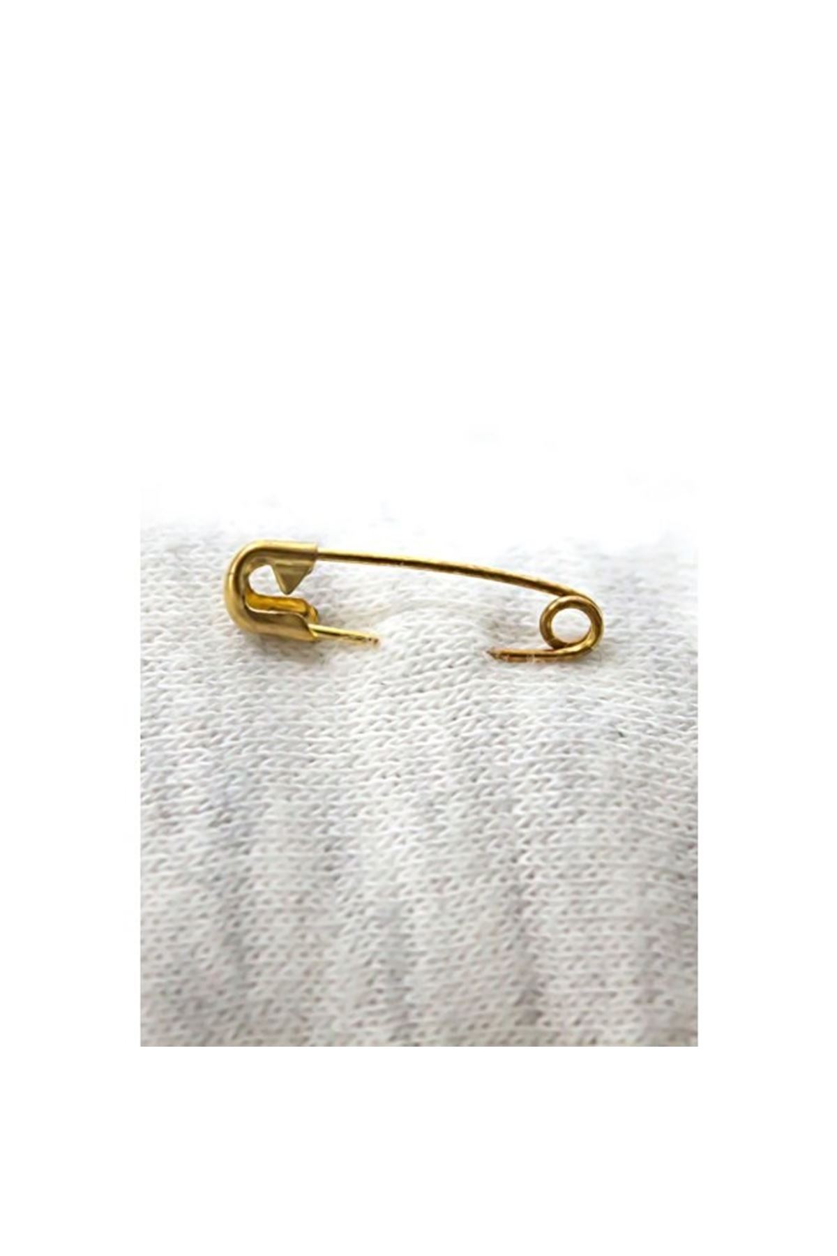 Çengelli İğne 3 Cm Altın Renk 50 Adet