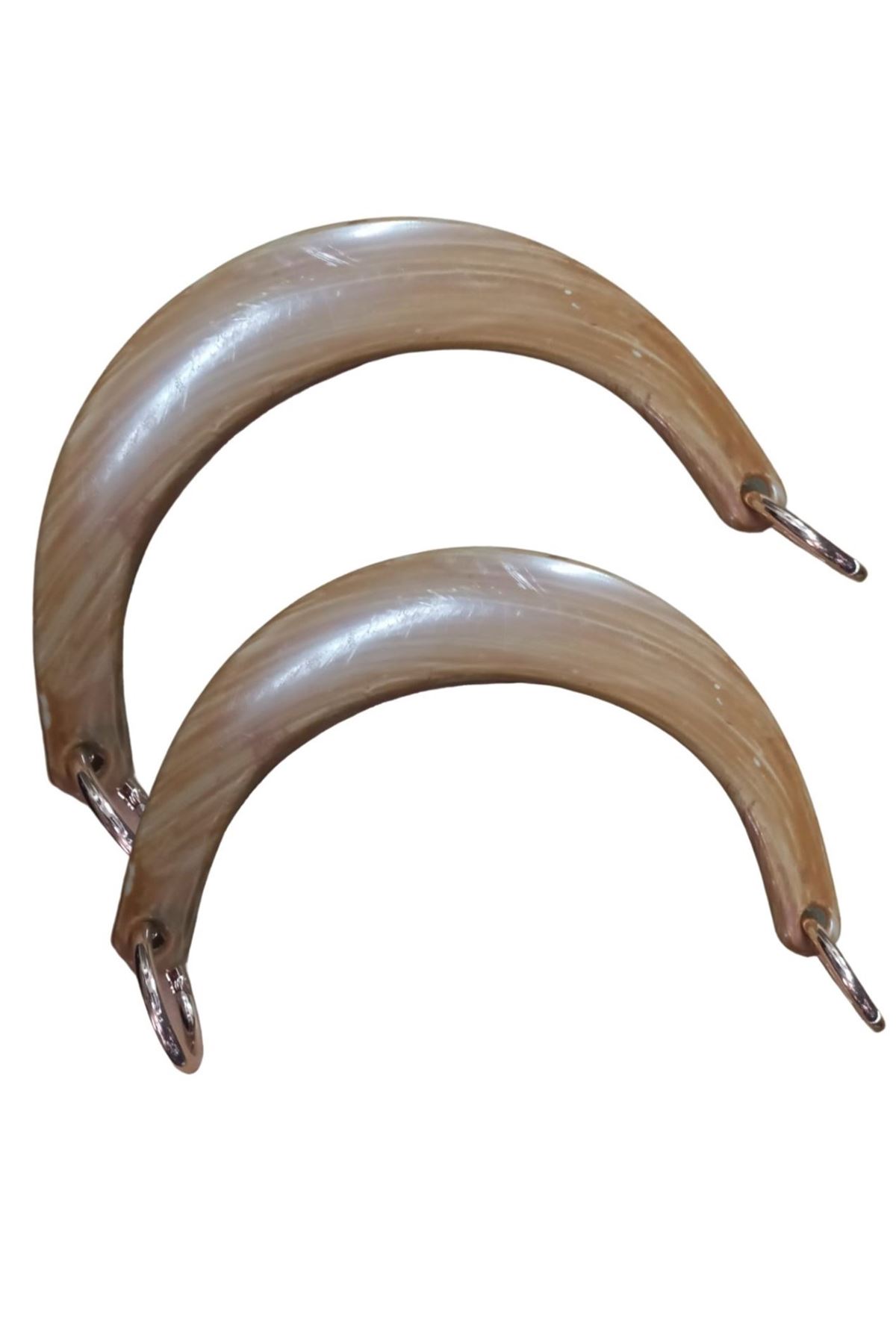 Çanta Sapı Ay Model Açık Kahverengi 17 Cm