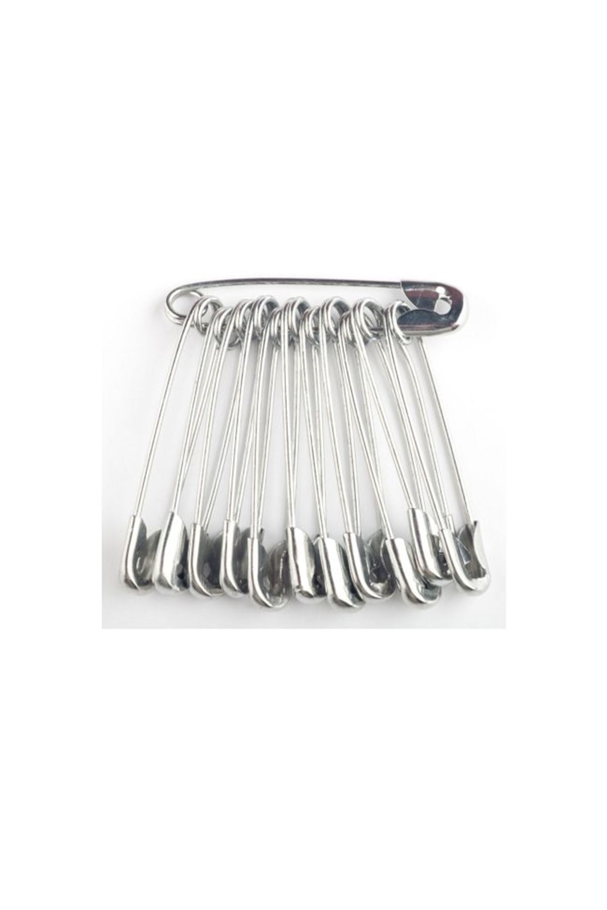 Çengelli İğne 3 Cm Gümüş Renk 50 Adet