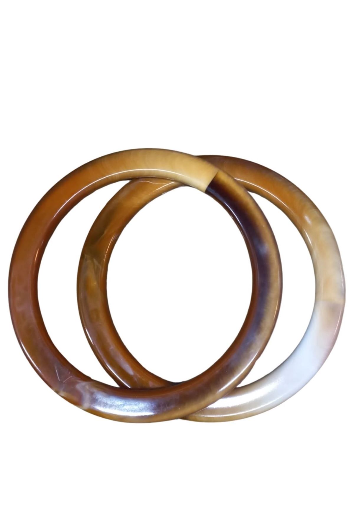 Çanta Sapı Yuvarlak Kahverengi 10 Cm