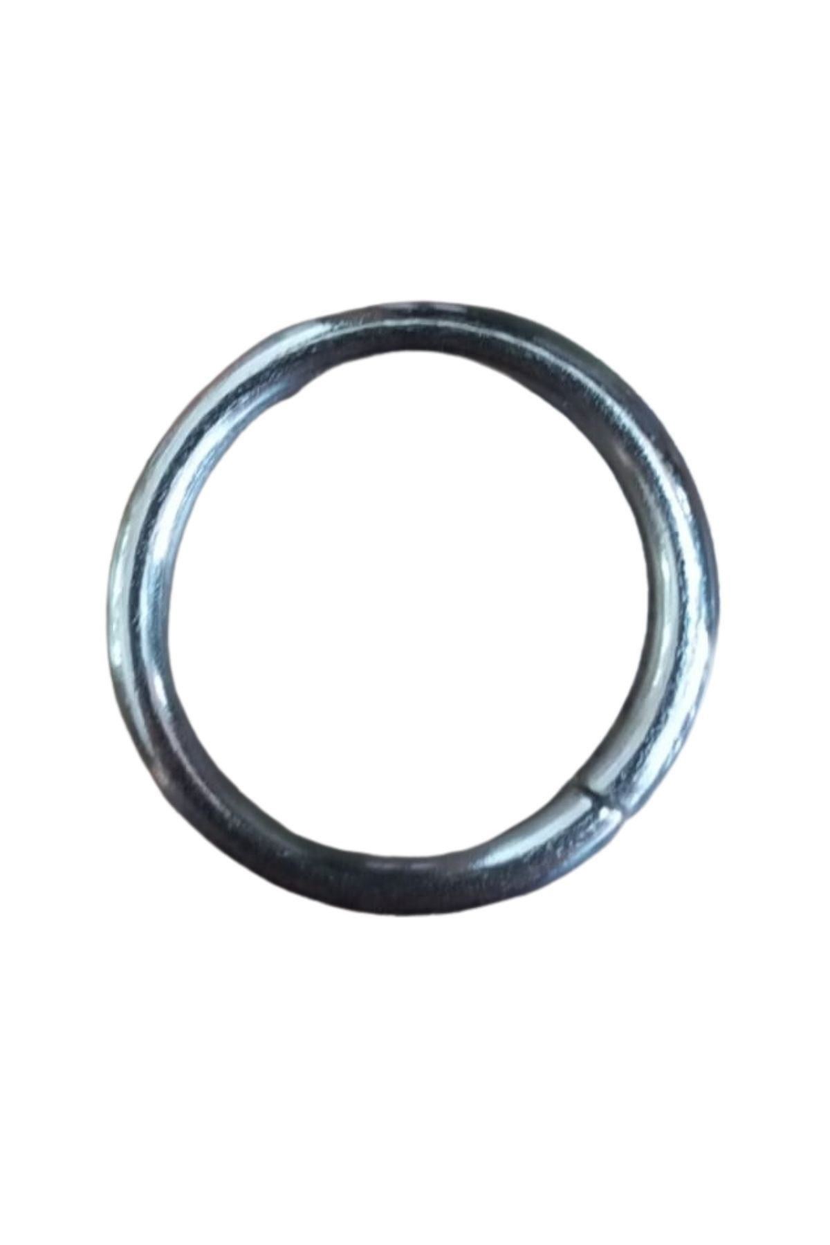 Çanta Halkası Yuvarlak 3 Cm Gümüş