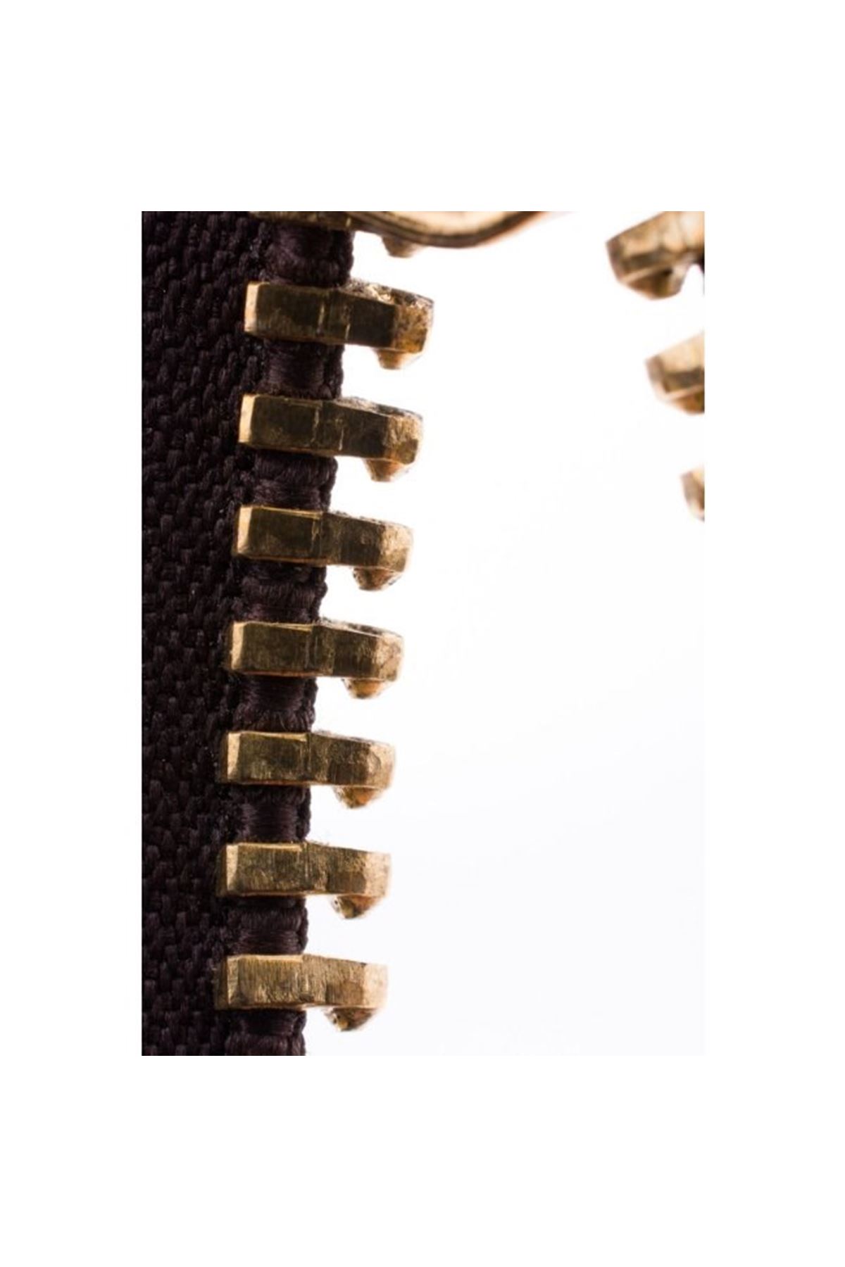 Demir Dişli Çanta Fermuarı En 3 Cm Gri