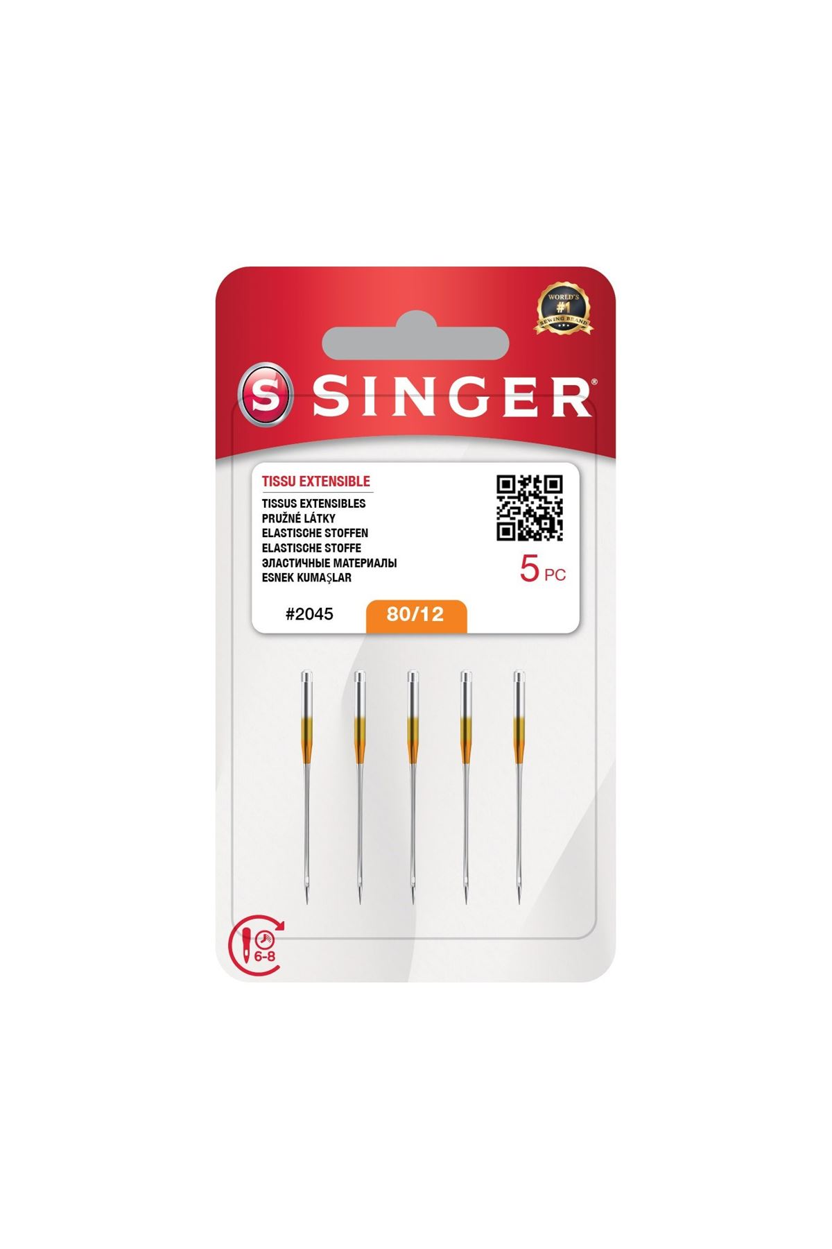 Jarse İğnesi 12 Numara (5'li Blıster)