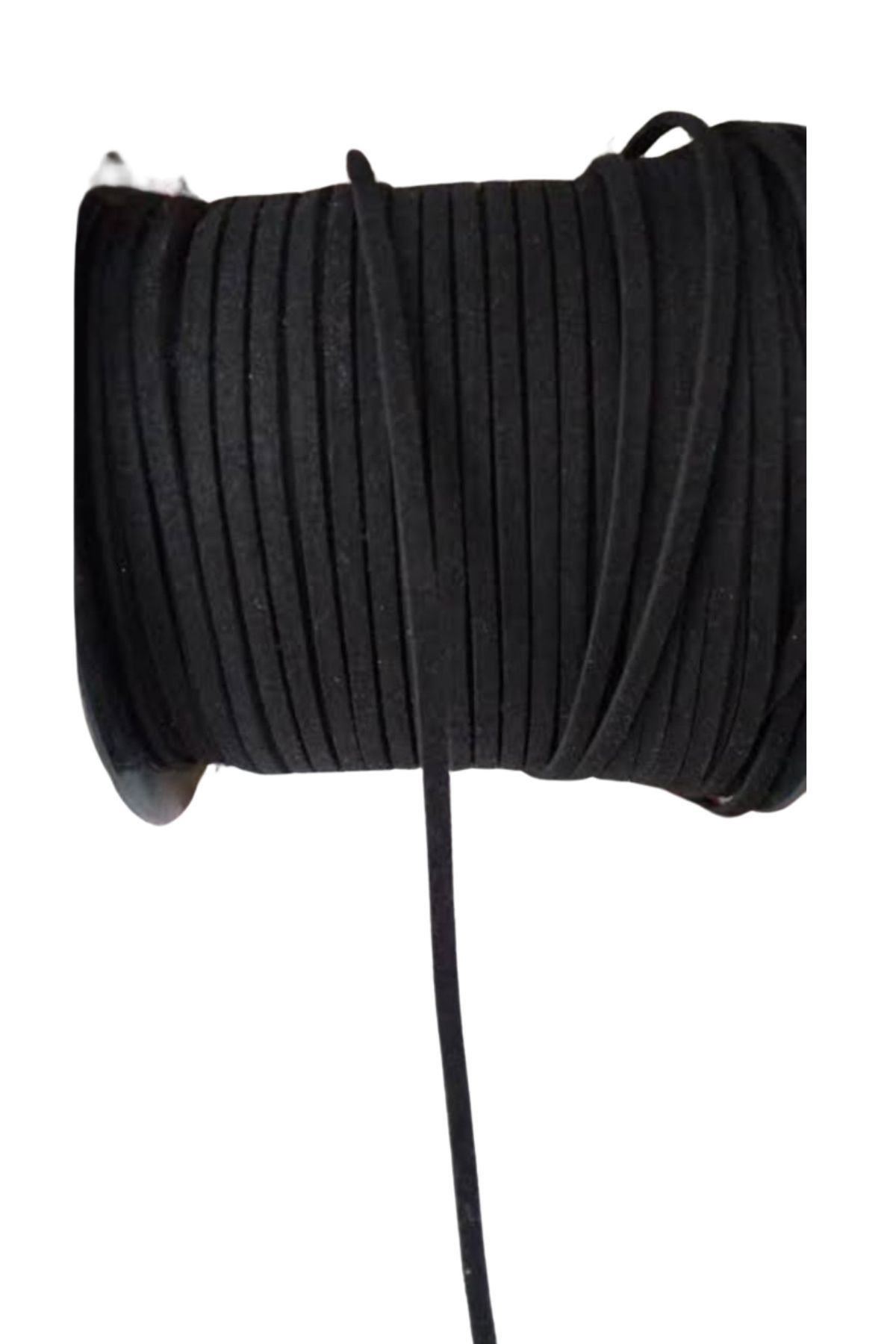 Güderi İp 1 Mm Siyah 5 Metre