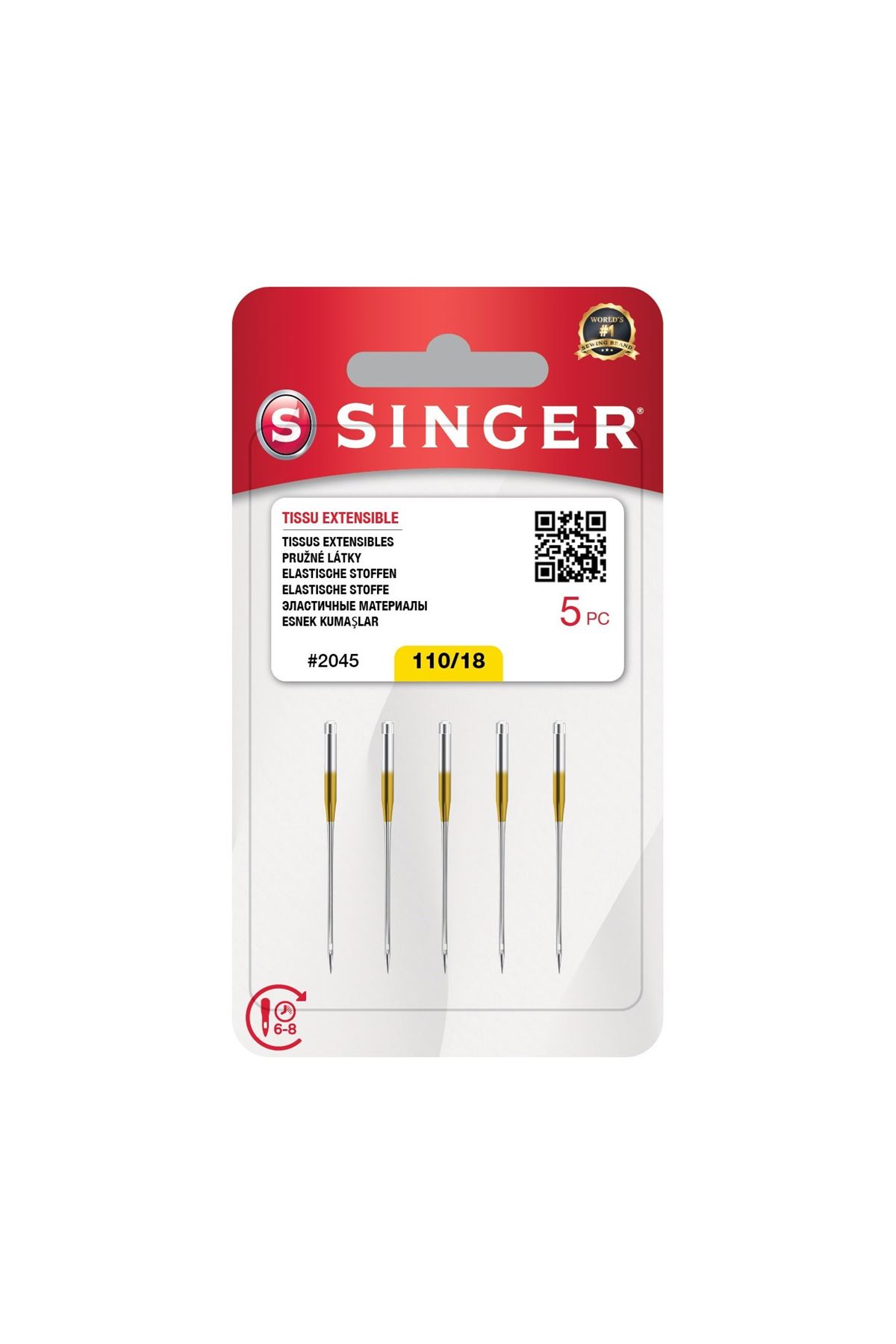 Jarse İğnesi 18 Numara (5'li Blıster)