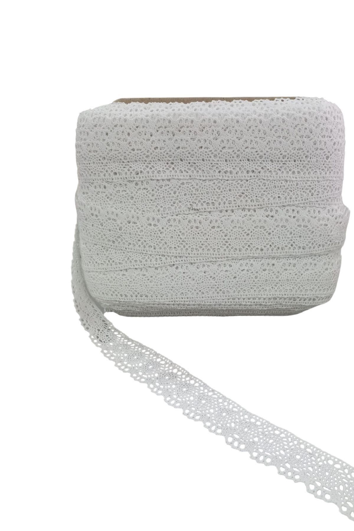 Kopanaki Dantel En 4 Cm Beyaz 5 Metre
