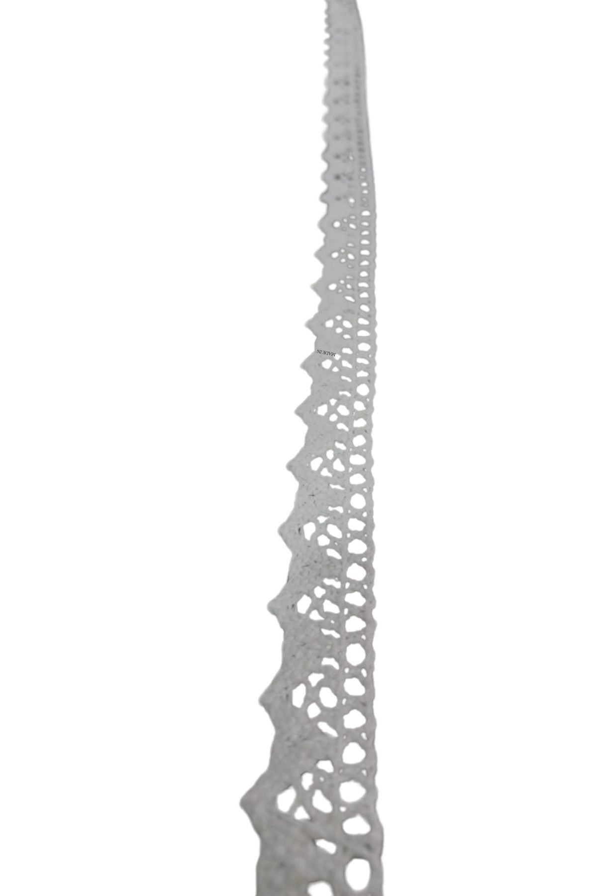 Kopanaki Dantel En 1,5 Cm Beyaz 10 Metre
