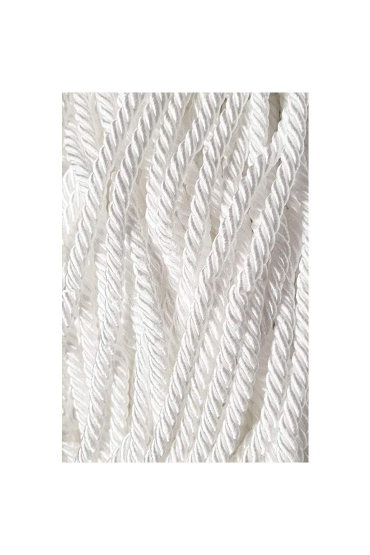Kordon İp 5 Mm Beyaz