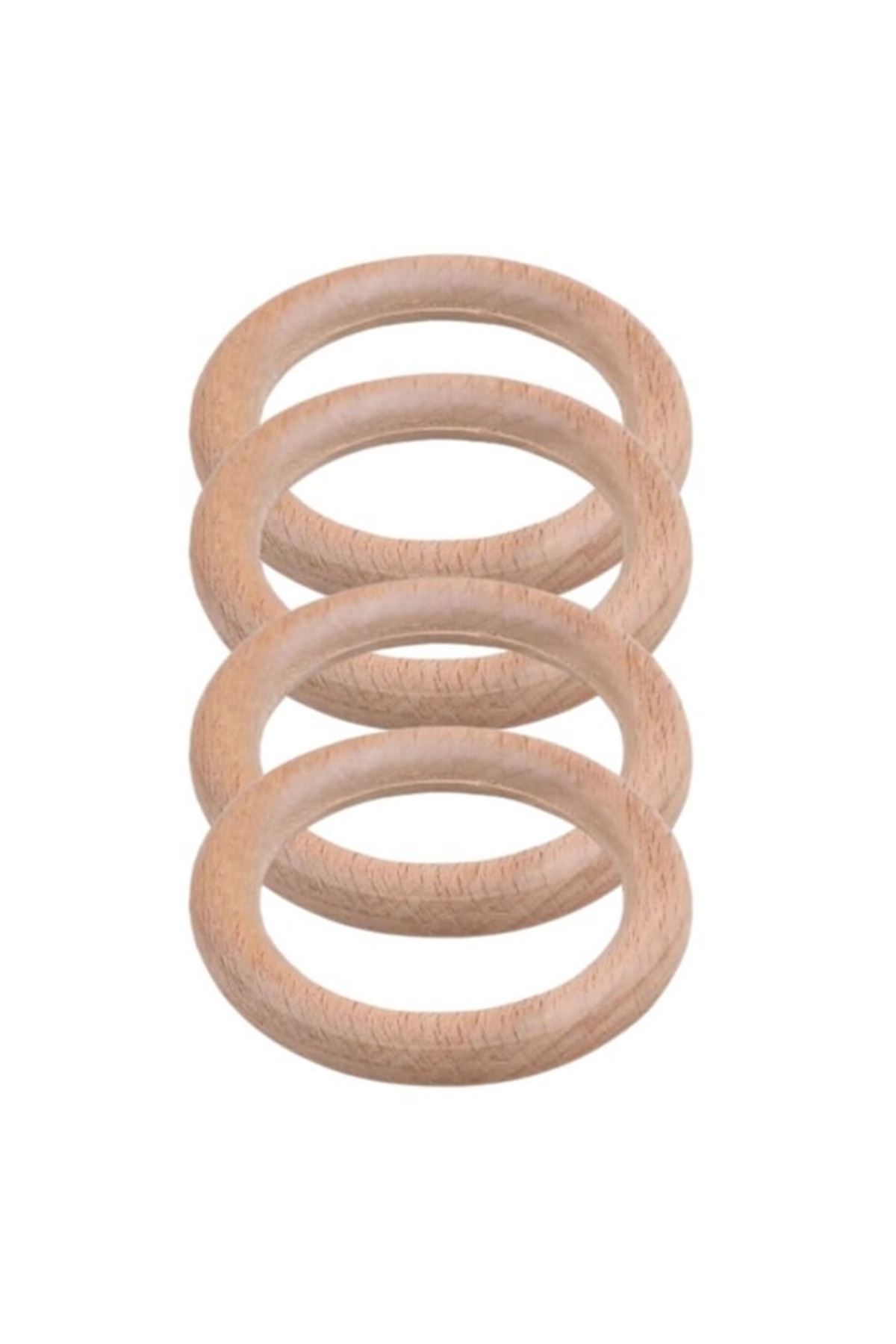 Makrome Tahta Halka 6 Cm