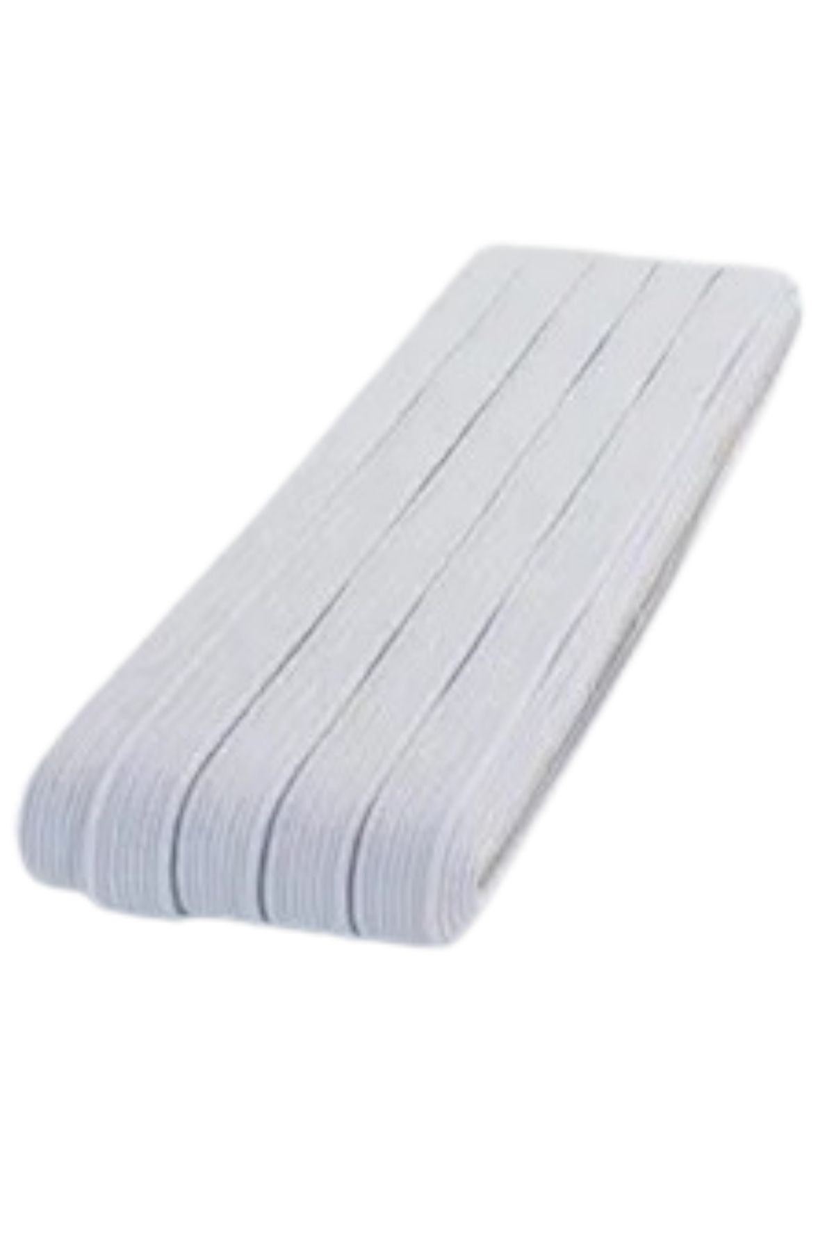 Lastik En 1,5 Cm 10 Metre Beyaz