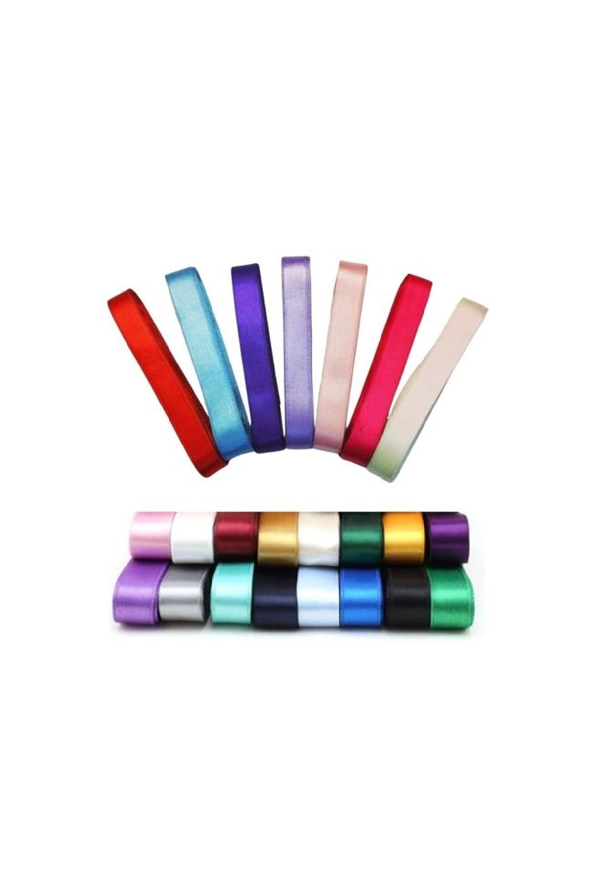 Saten Kurdele 2 Cm 10 Metre Turkuaz