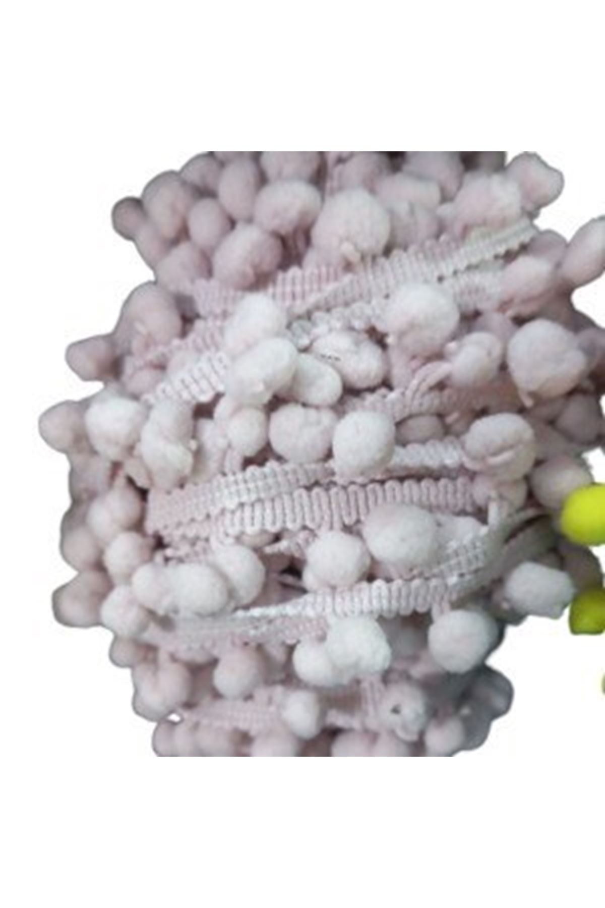 Sıralı Ponpon 1 Metre Pudra