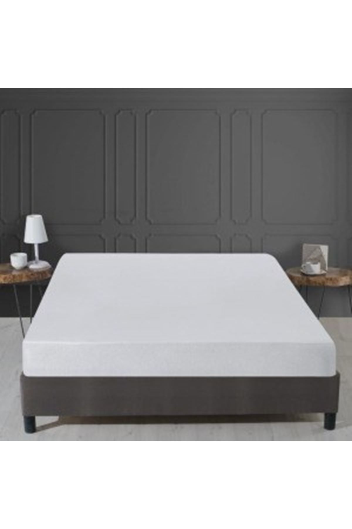 Alez Pamuklu Fitted Yatak Koruyucu 100*200 Cm