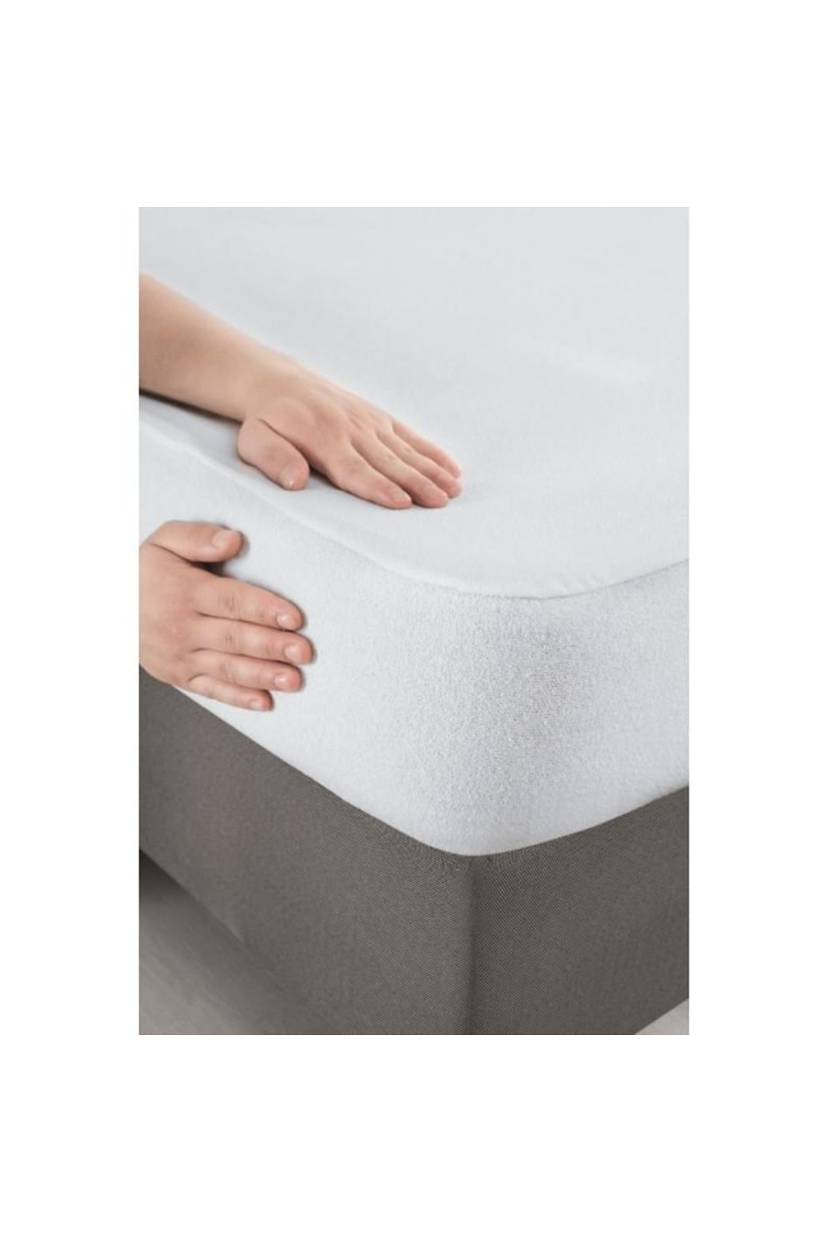 Alez Pamuklu Fitted Yatak Koruyucu 100*200 Cm