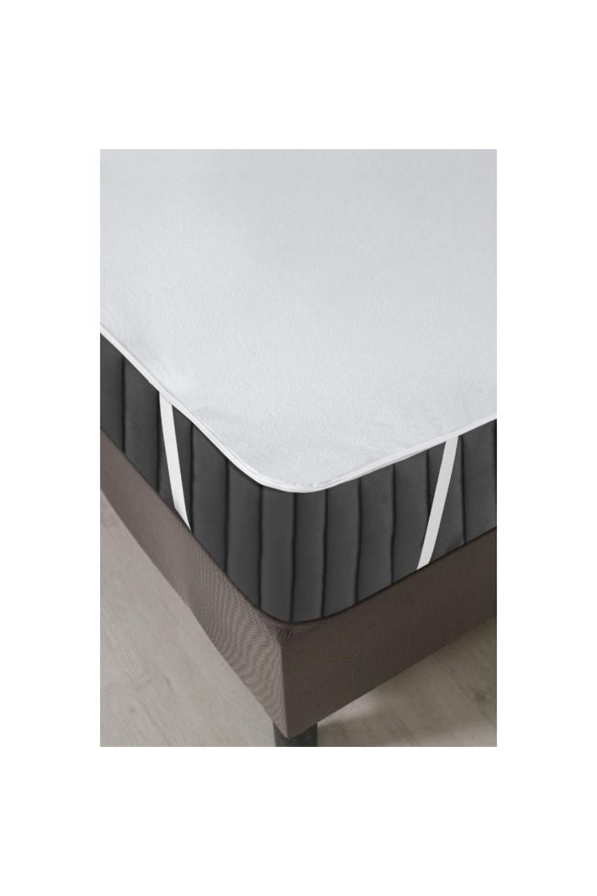 Alez Pamuklu Dört Köşe Lastik Yatak Koruyucu 100*200 Cm