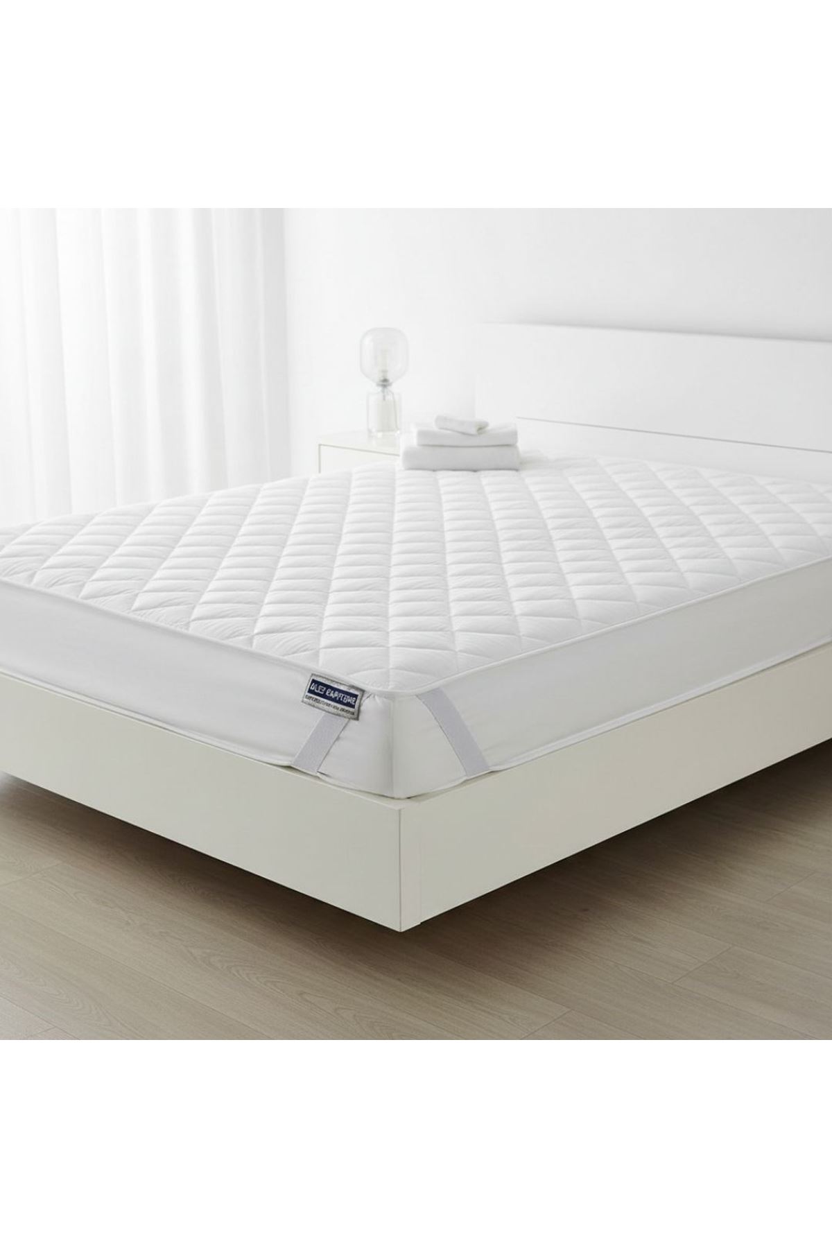 Alez Kapitone Dört Köşe Lastik Yatak Koruyucu 160*200 Cm