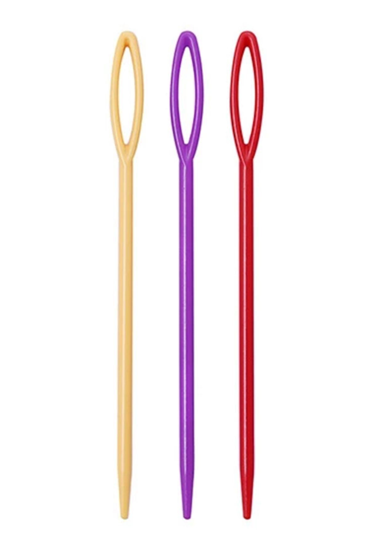 Yün İğnesi Uzun 10 Cm 3 Adet