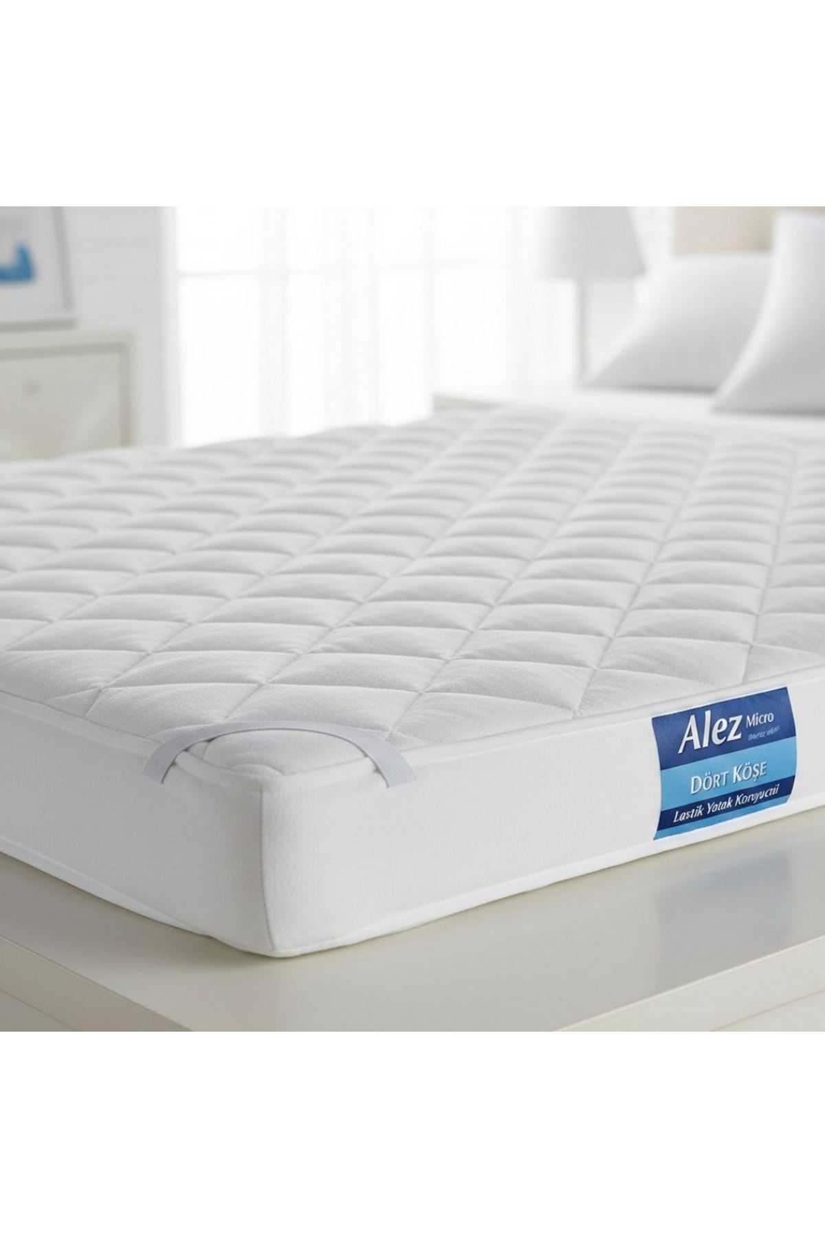 Alez Micro Dört Köşe Lastik Yatak Koruyucu 160*200 Cm