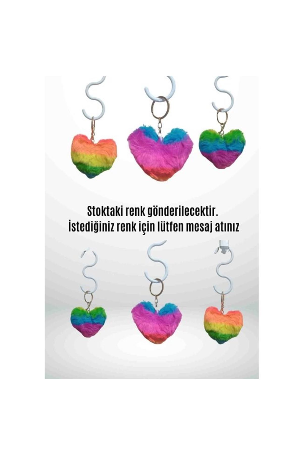 Anahtarlık Peluş Kalp  – Sevgi Dolu Tasarım