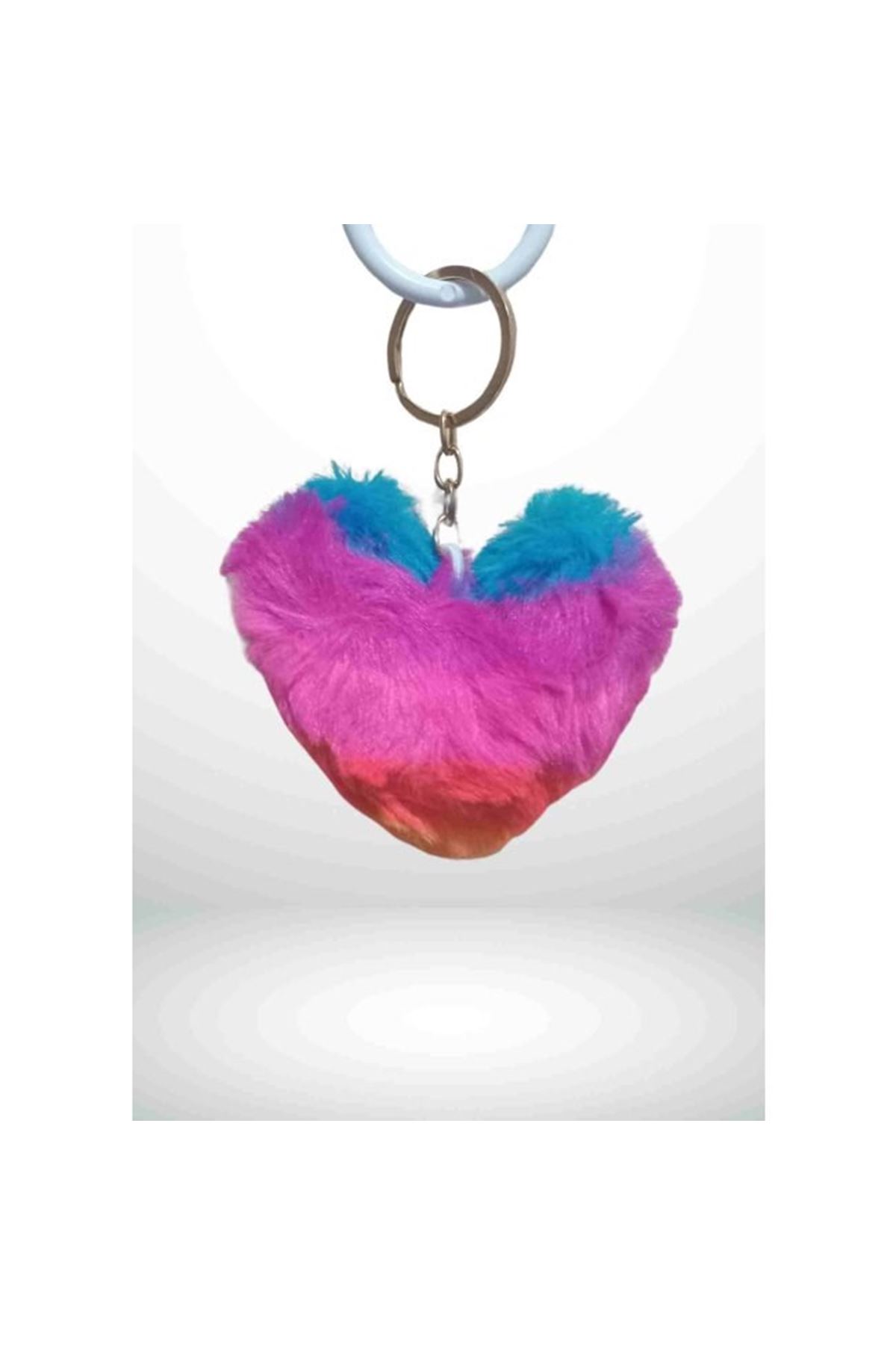 Anahtarlık Peluş Kalp  – Sevgi Dolu Tasarım
