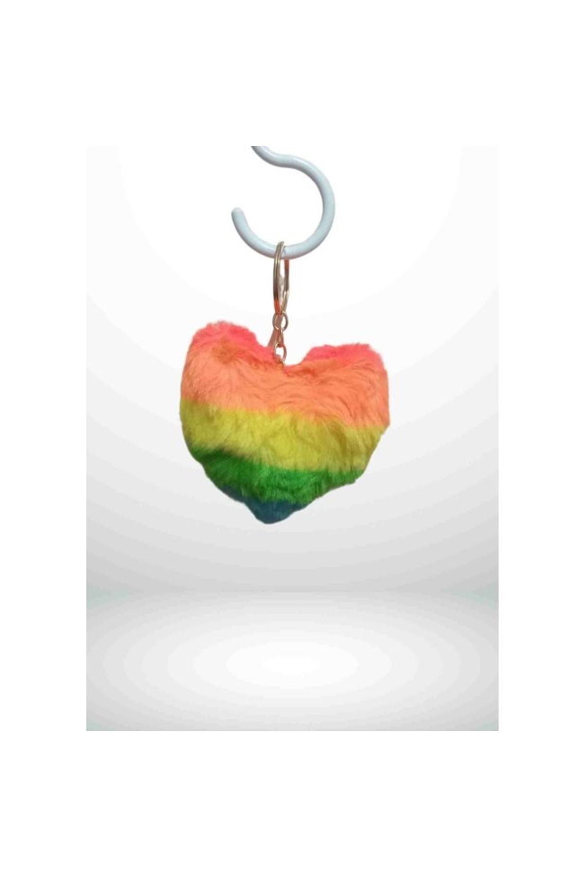 Anahtarlık Peluş Kalp  – Sevgi Dolu Tasarım