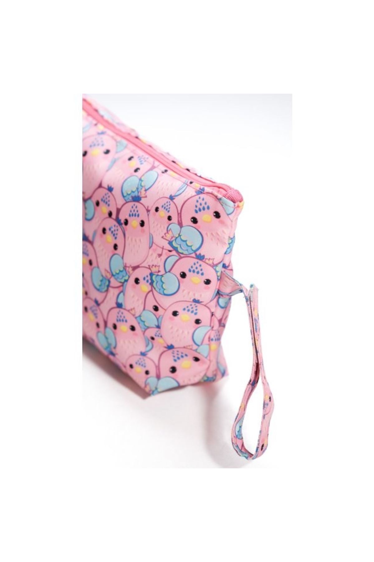 Makyaj Çantası Ve Çok Amaçlı El Çantası Pembe