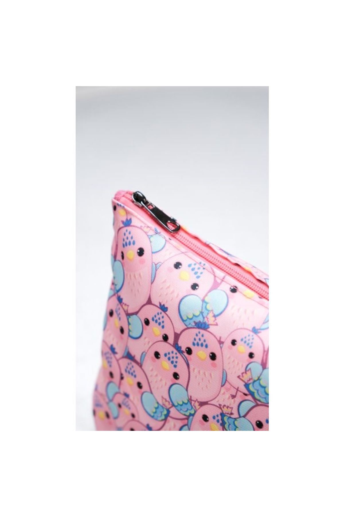 Makyaj Çantası Ve Çok Amaçlı El Çantası Pembe