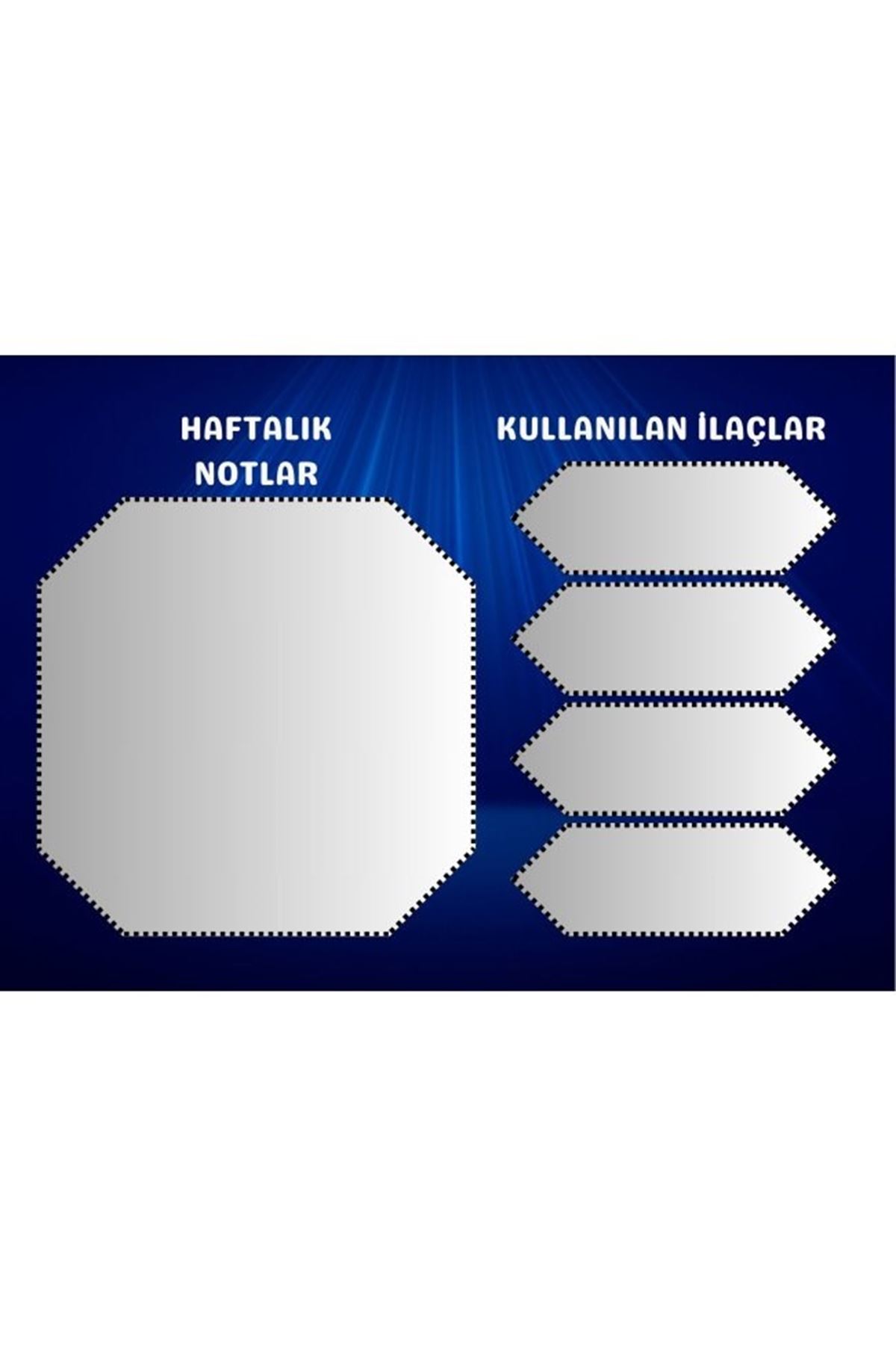 Diyabet Ölçüm Takip Çizelgesi Defteri A Kalite Özel Tasarım 6 Aylık A6 Boyut Yüksek Motiveli