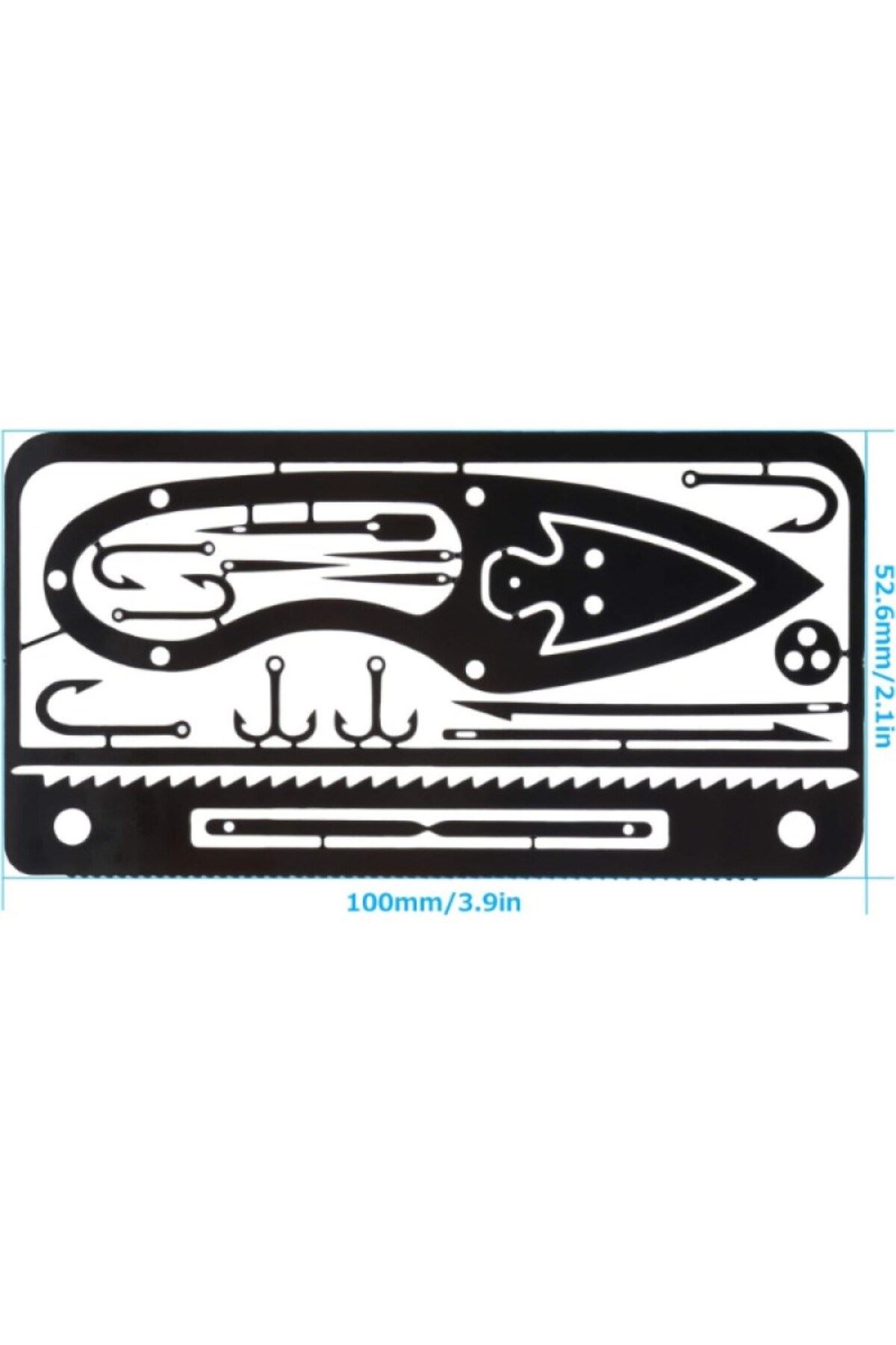 Çok Fonksiyonlu Hayatta Kalma Balıkçı Kiti