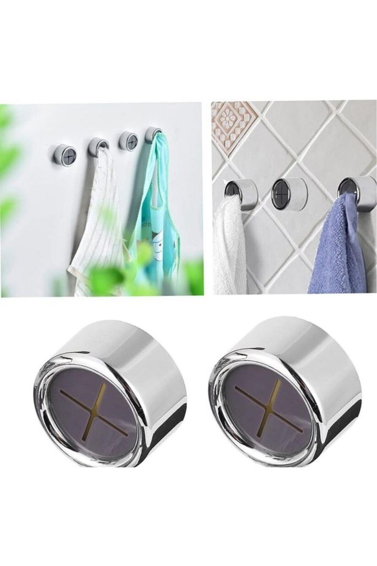 Pratik Tak-Çıkar Havlu Askısı