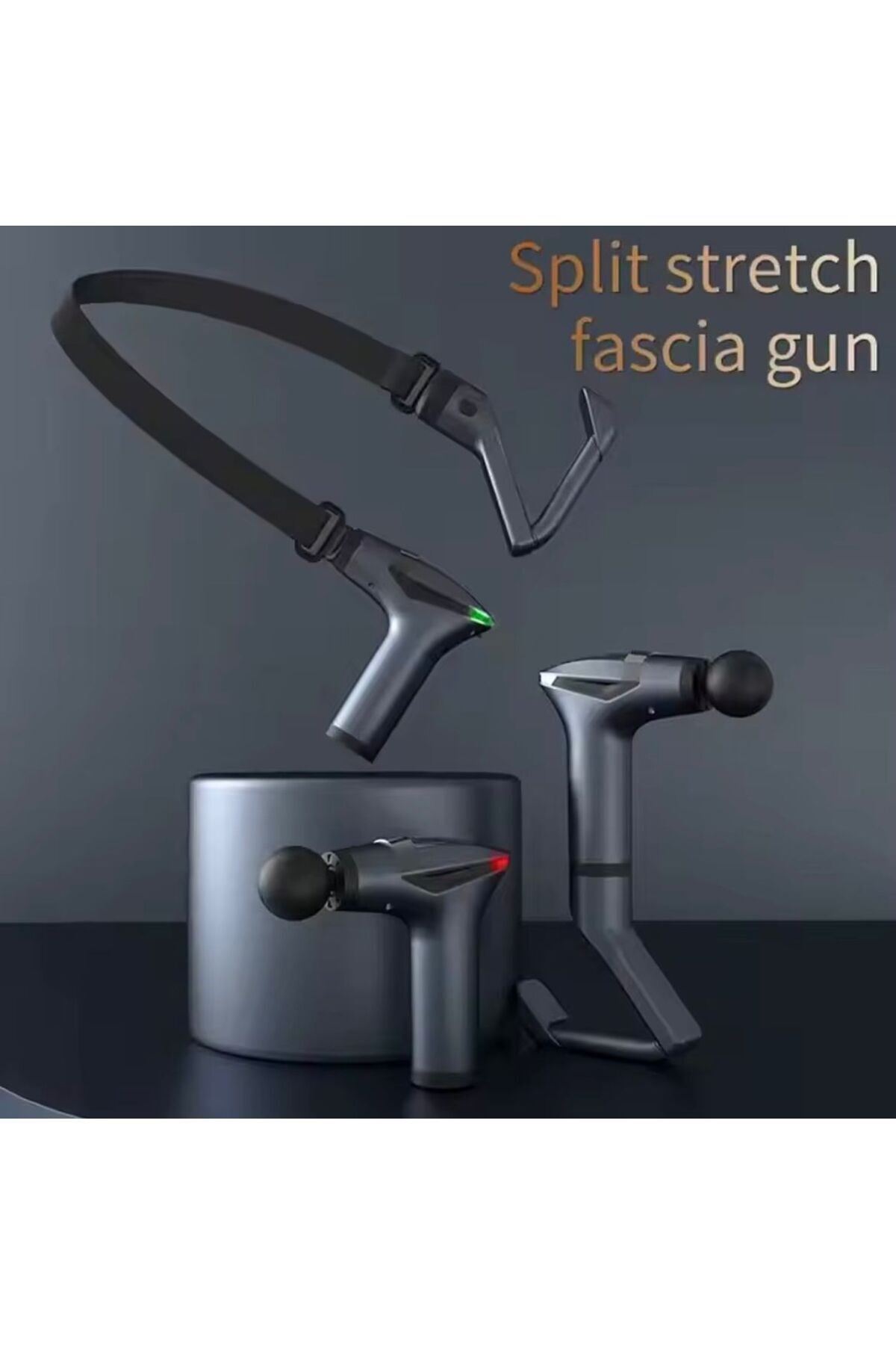 Yeni Nesil Profesyonel Lcd Göstergeli Şarjlı Tüm Vucut Masaj Tabancası