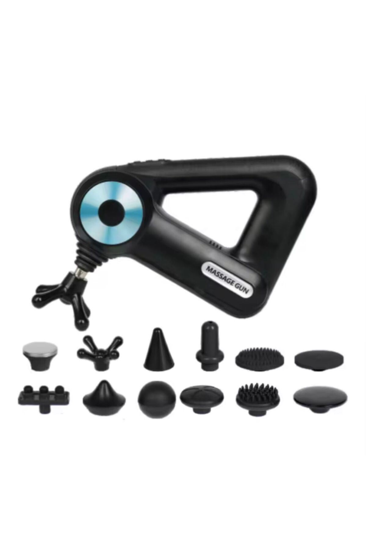 Profesyonel Derin Doku Masaj Tabancası - 12 Başlıklı Kas Gevşetici