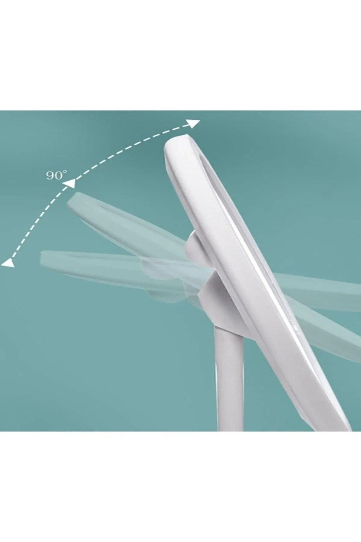 Dokunmatik Led Işıklı Usb Li Yuvarlak Masa Üstü Makyaj Aynası Makyaj Aynası Ledli