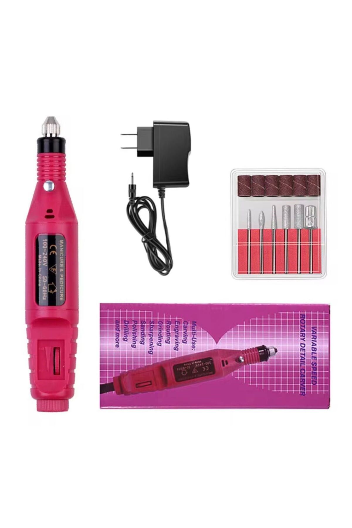 Elektrikli Manikür-pedikür-törpü Makinesi