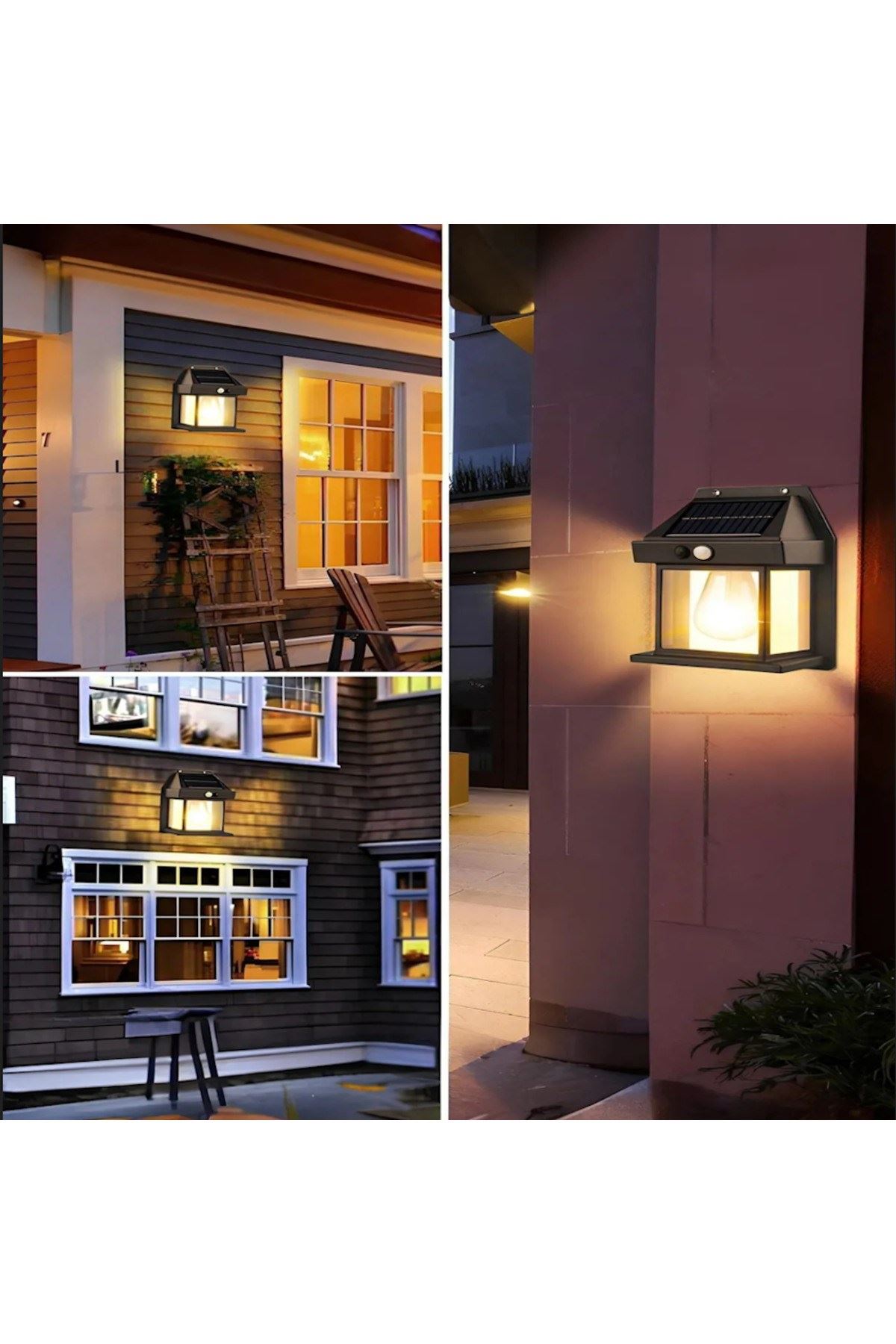 YENİ nesil Suya Dayanıklı Hareket Sensörlü Güneş Enerjili Solar LED Dış Mekan Bahçe Lambası