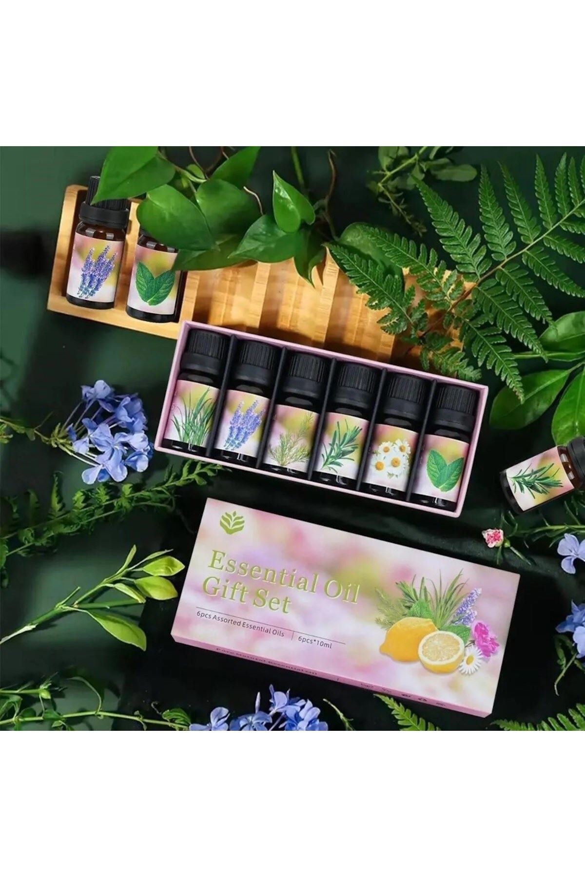 Uçucu Yağ Saf 3 LÜ Set Karışık Başlangıç Paketi Aroma Terapi